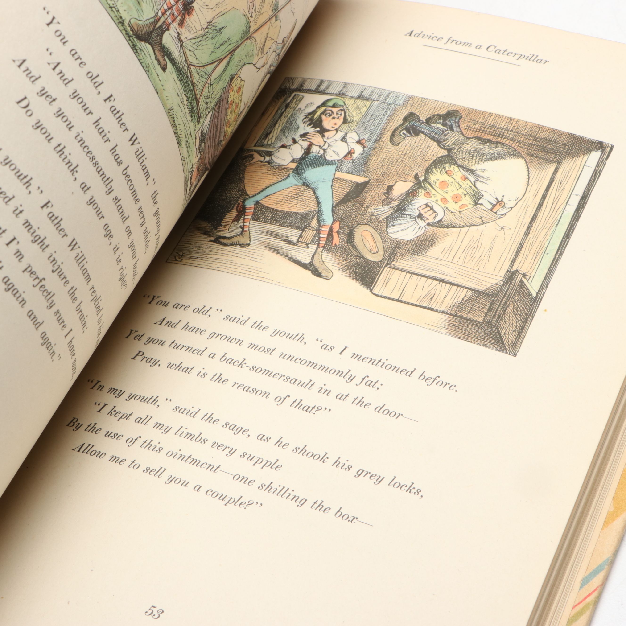 Illustrated "Alice in Wonderland" and "Through the Looking-Glass" Box Set, 1946