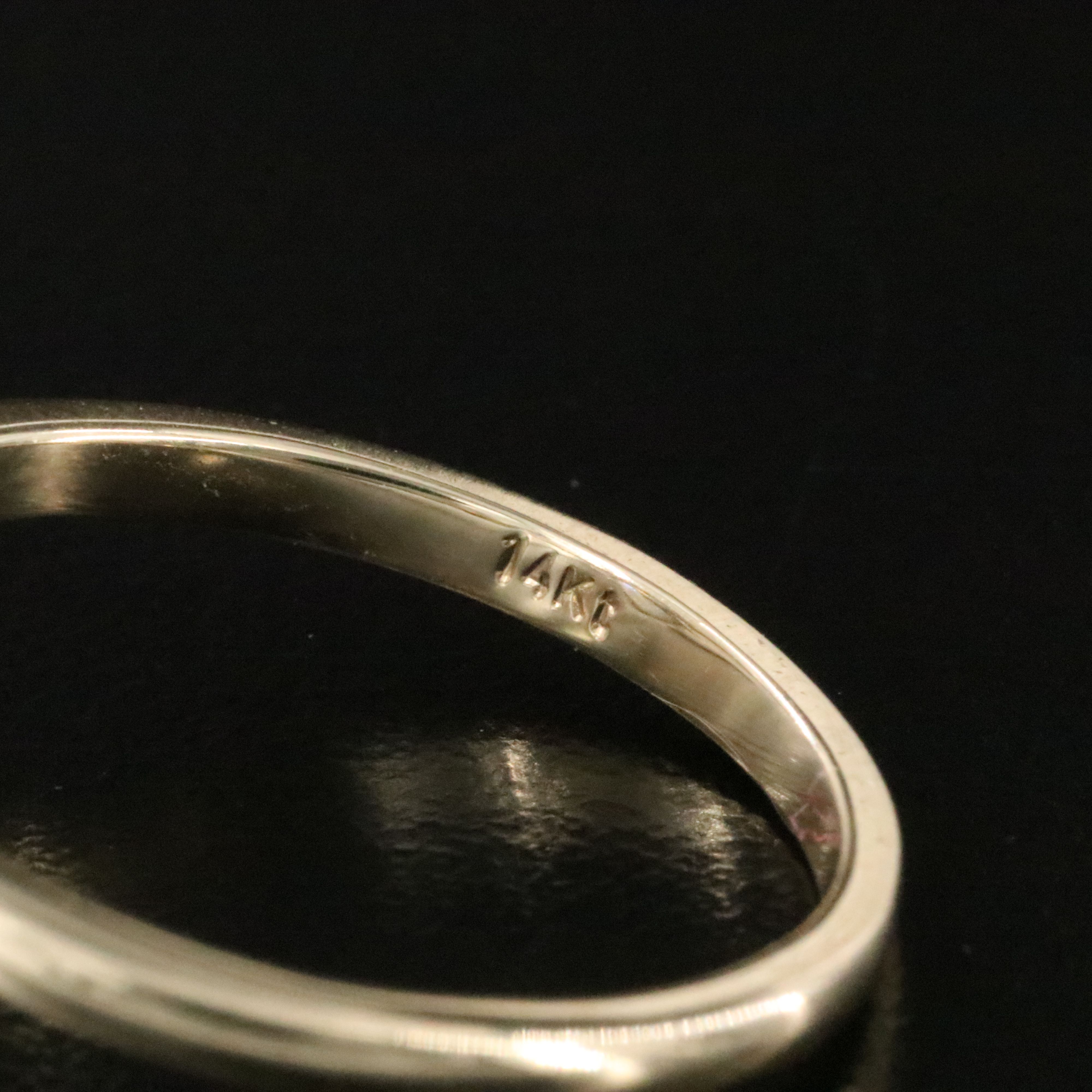 14K 7.02 CT Lab Grown Diamond Solitaire Ring with IGI Report