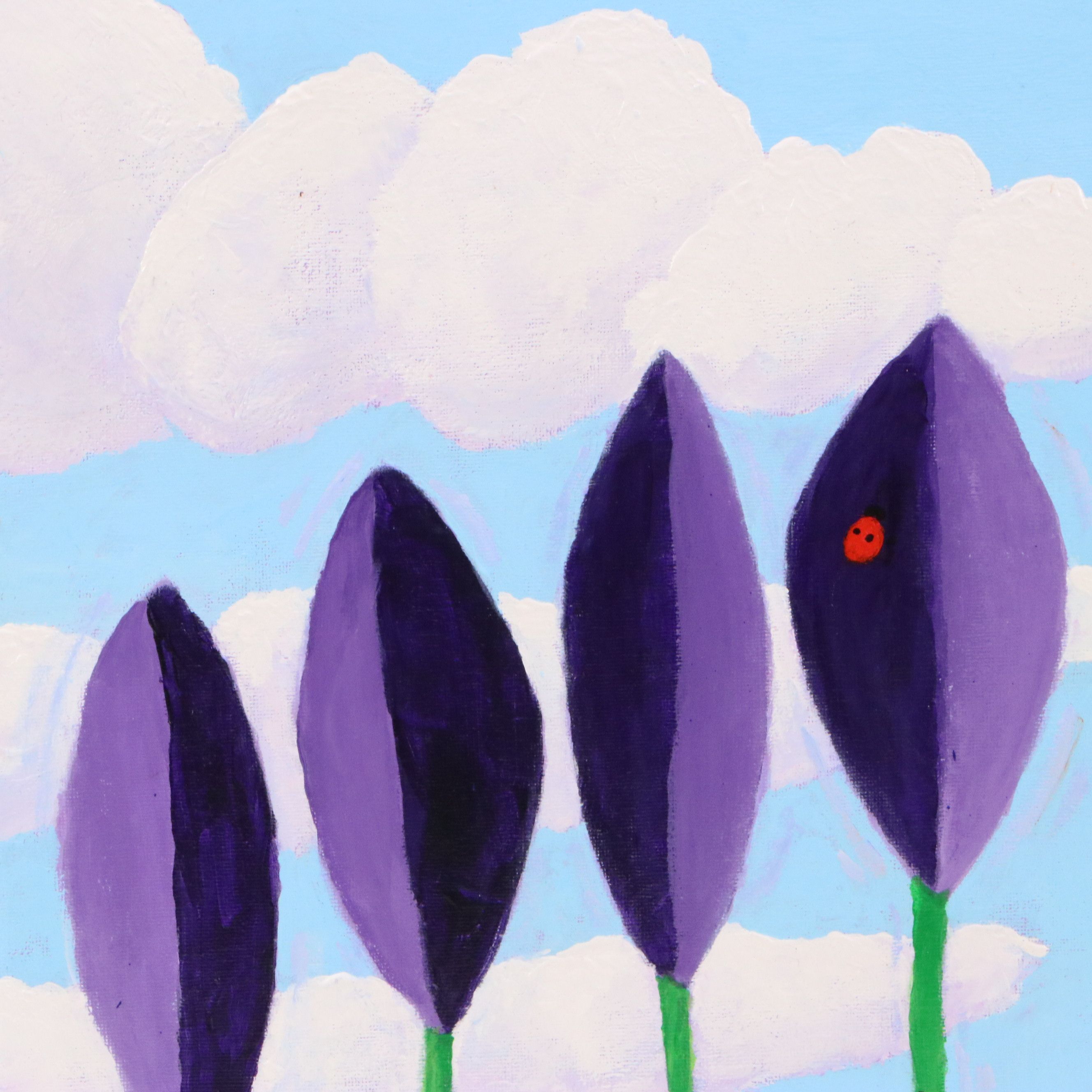 James Thomas Watkins Surrealist Style Landscape, 21st Century