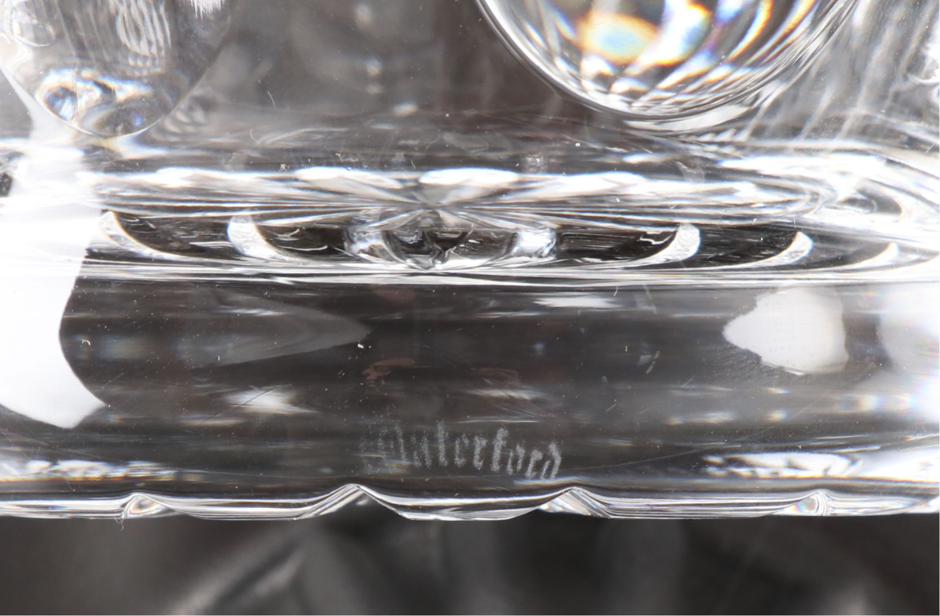 Waterford Crystal "Colleen" Jug with "Glandore" and More Patterned Tableware