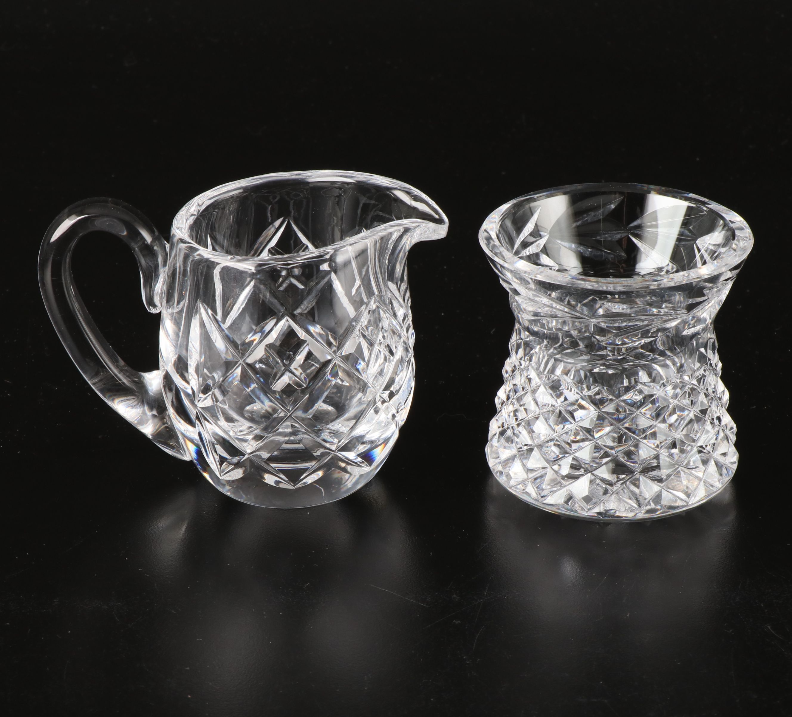 Waterford Crystal "Colleen" Jug with "Glandore" and More Patterned Tableware
