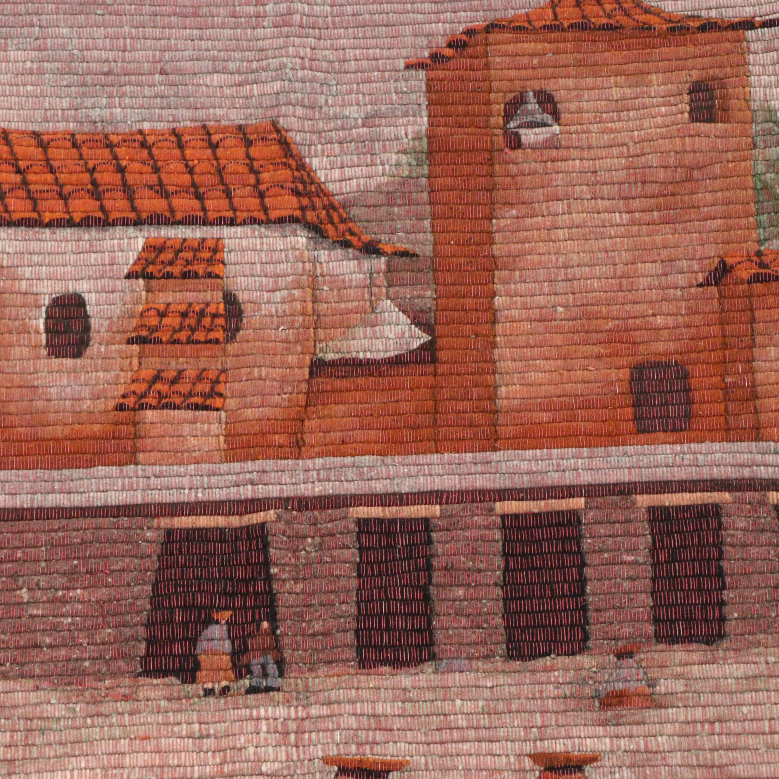 South American Artisan Made Handwoven Wall Art Panel