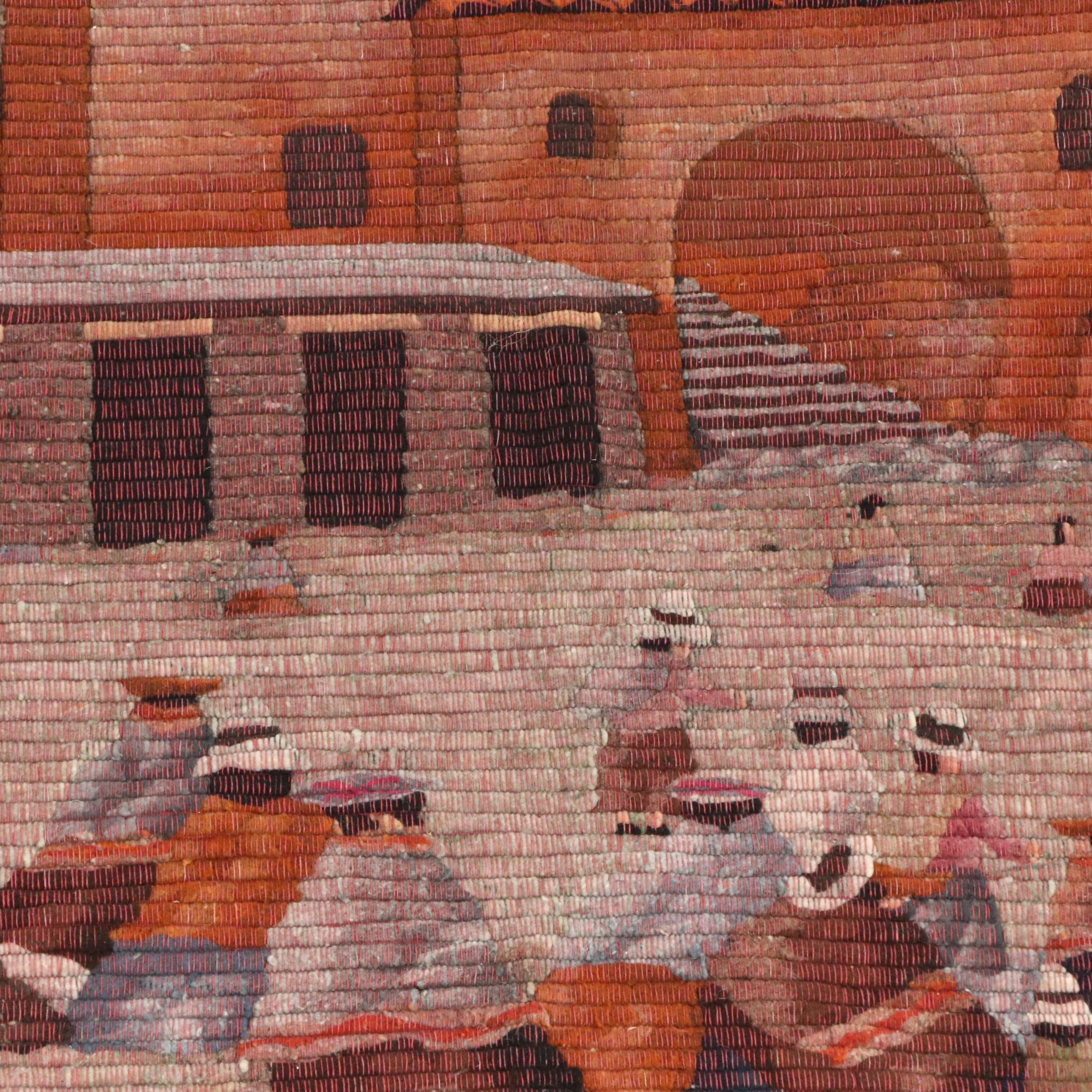 South American Artisan Made Handwoven Wall Art Panel