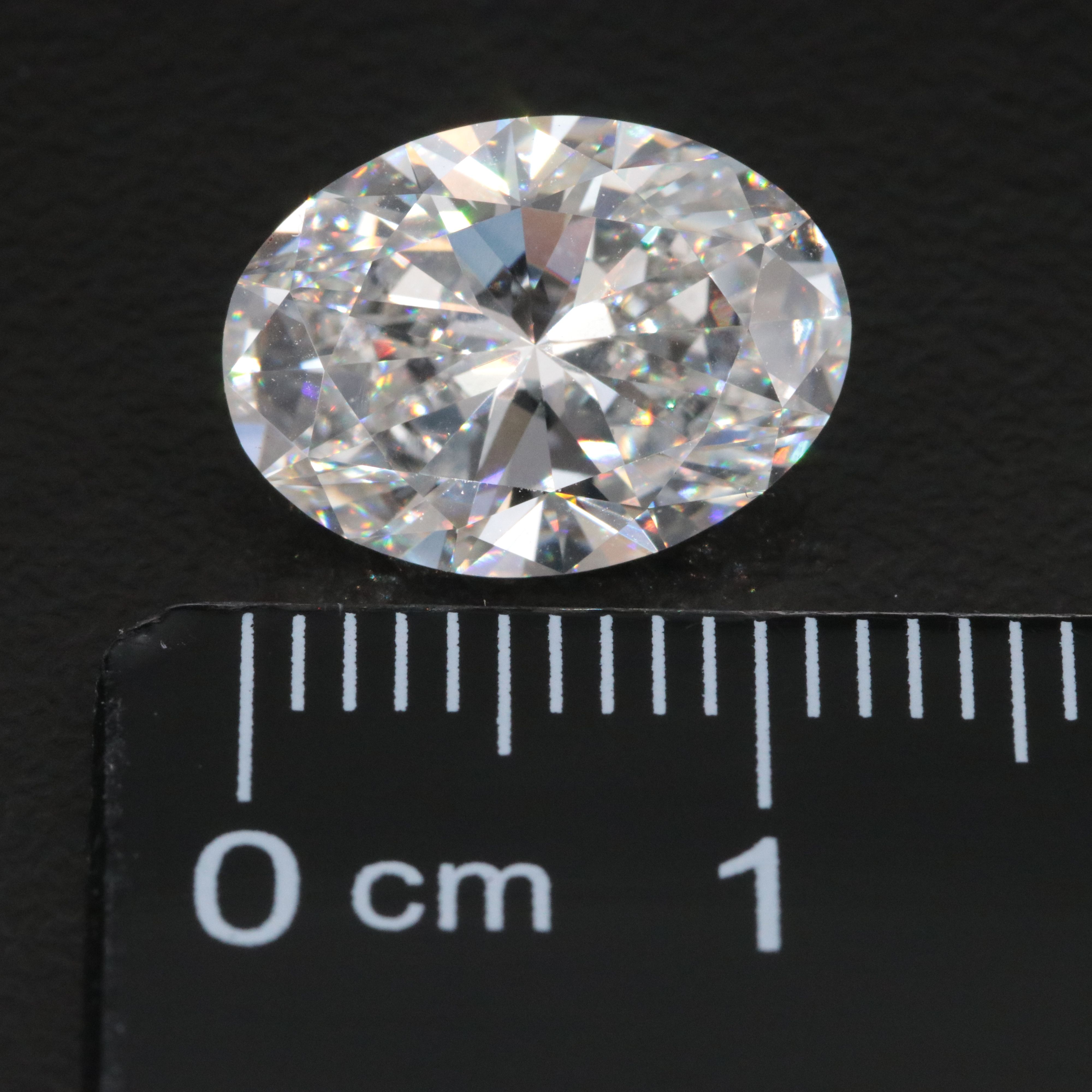 Loose 3.95 CT Lab Grown Diamond with IGI Report
