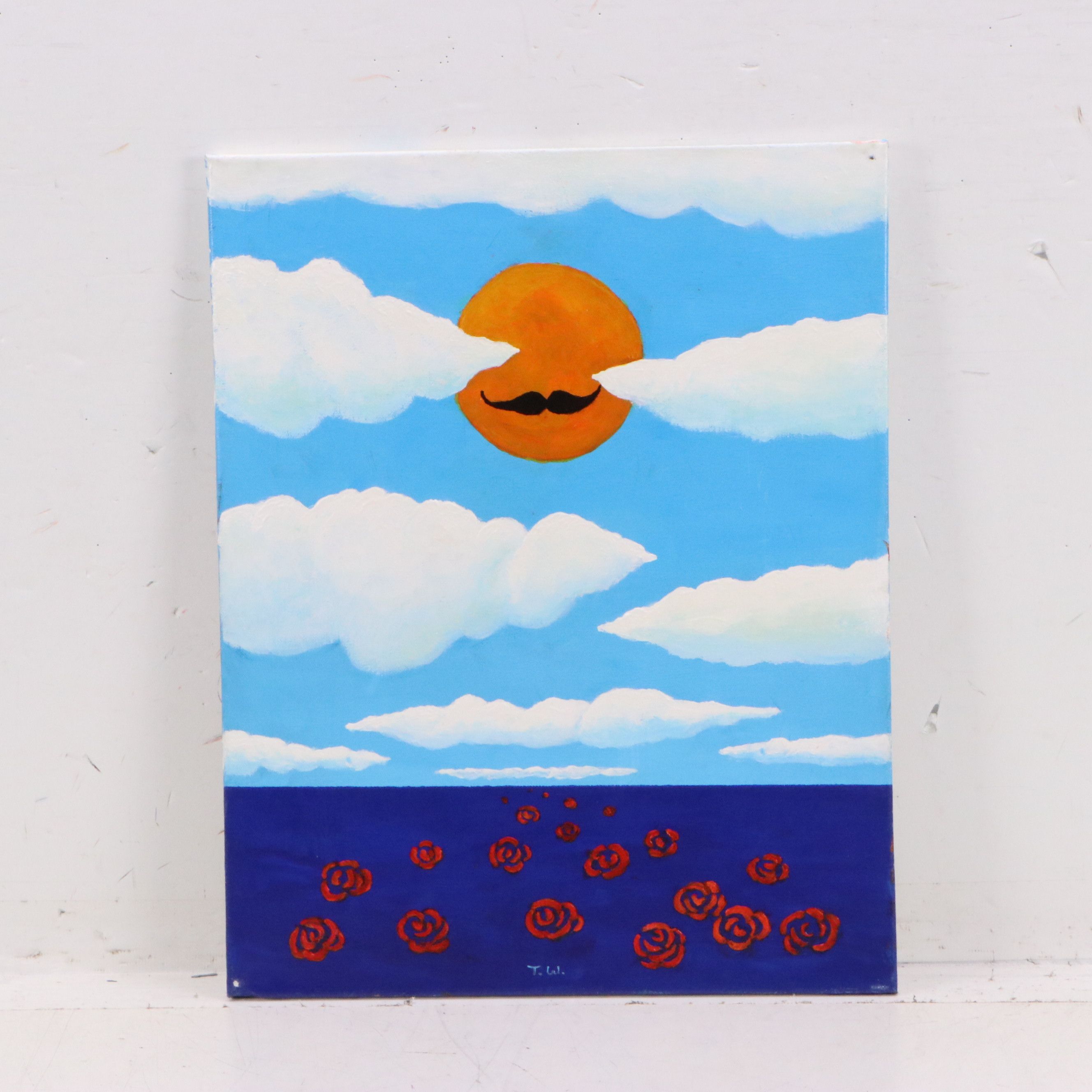 James Thomas Watkins Surrealist Style Seascape, 21st Century