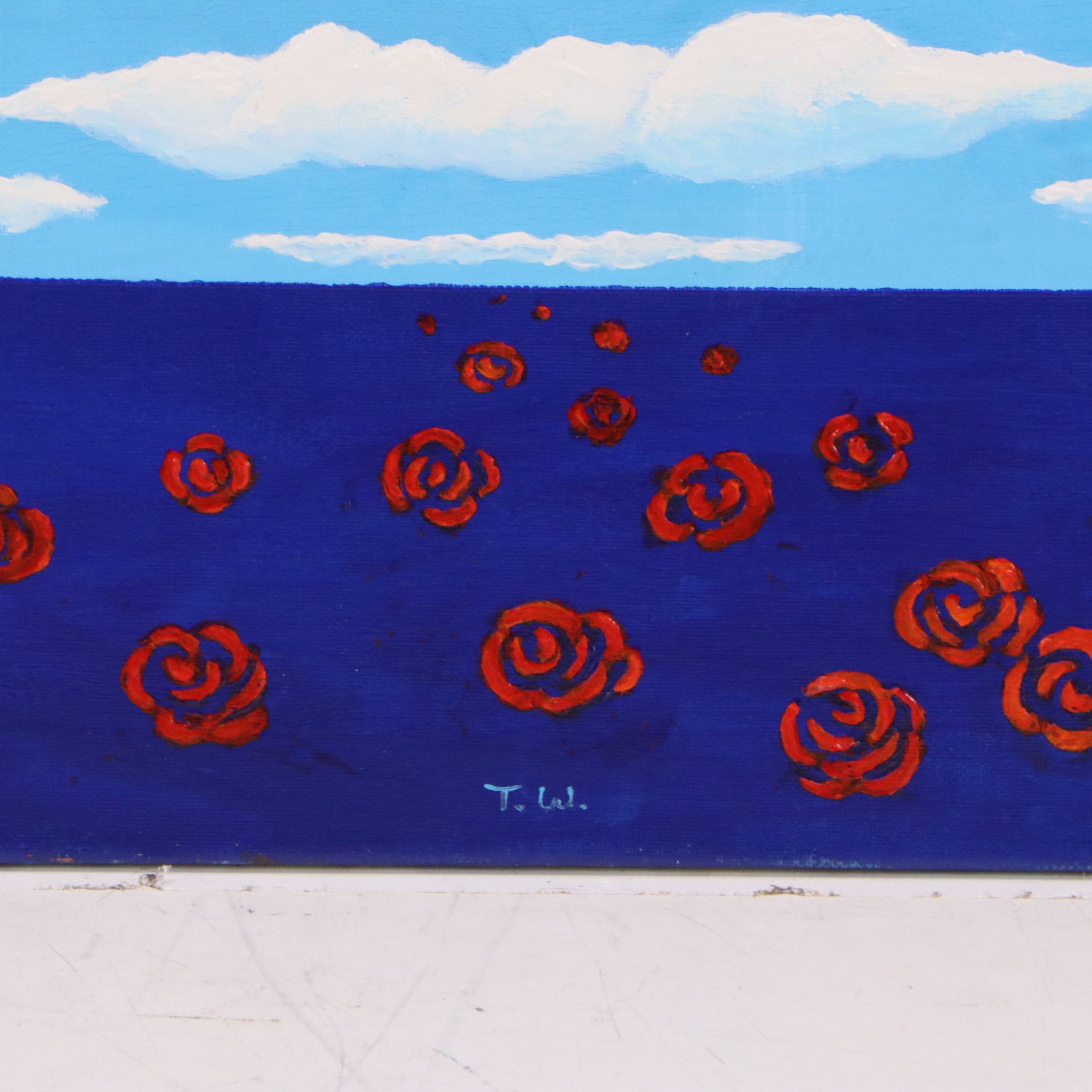 James Thomas Watkins Surrealist Style Seascape, 21st Century