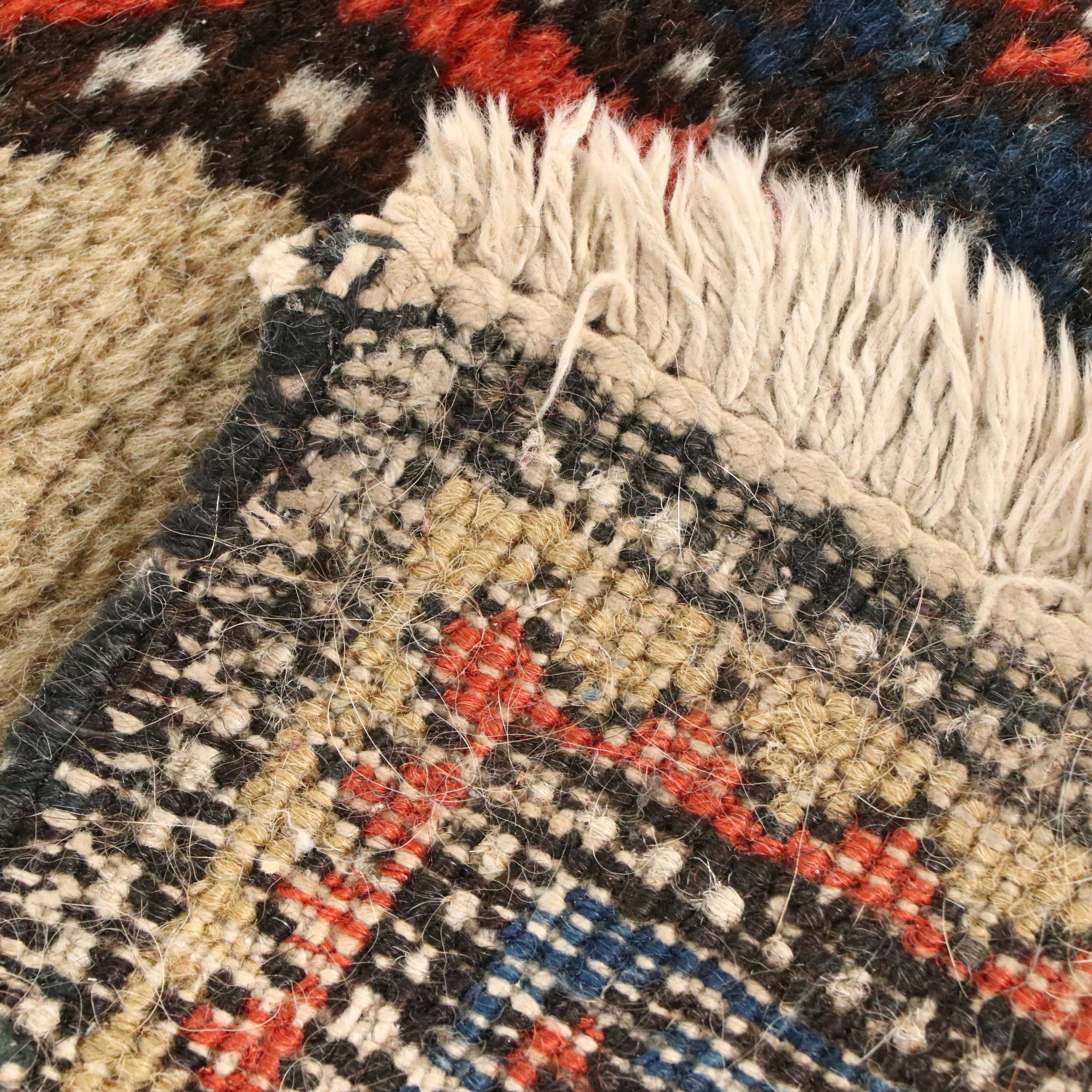 2'7 x 3'11 Hand-Knotted Caucasian Kazak Accent Rug