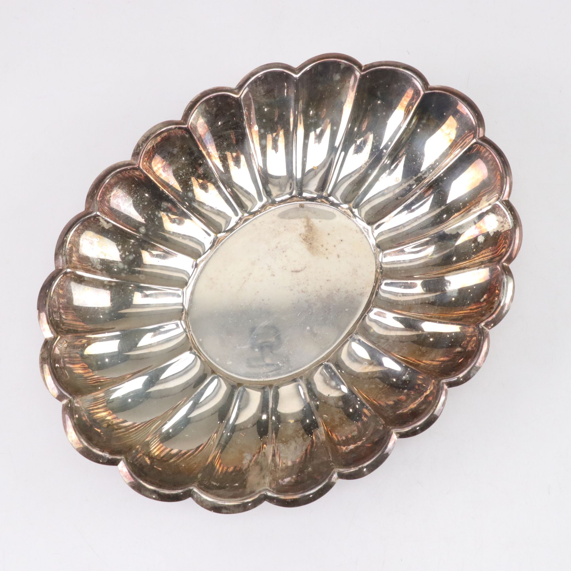 Fitz & Floyd Sugar Plum Santa Claus Cookie Jar, Sheffield Silver Plate & More