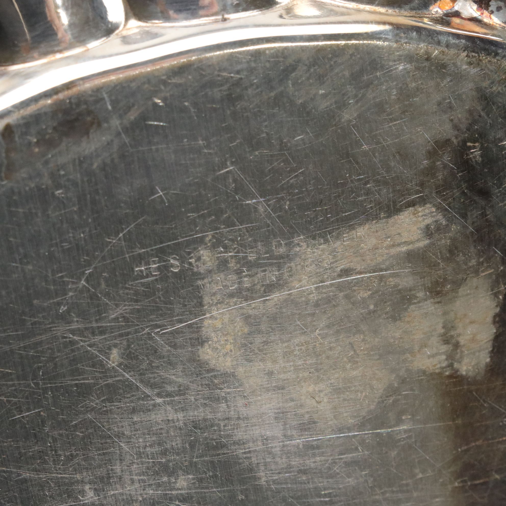 Fitz & Floyd Sugar Plum Santa Claus Cookie Jar, Sheffield Silver Plate & More