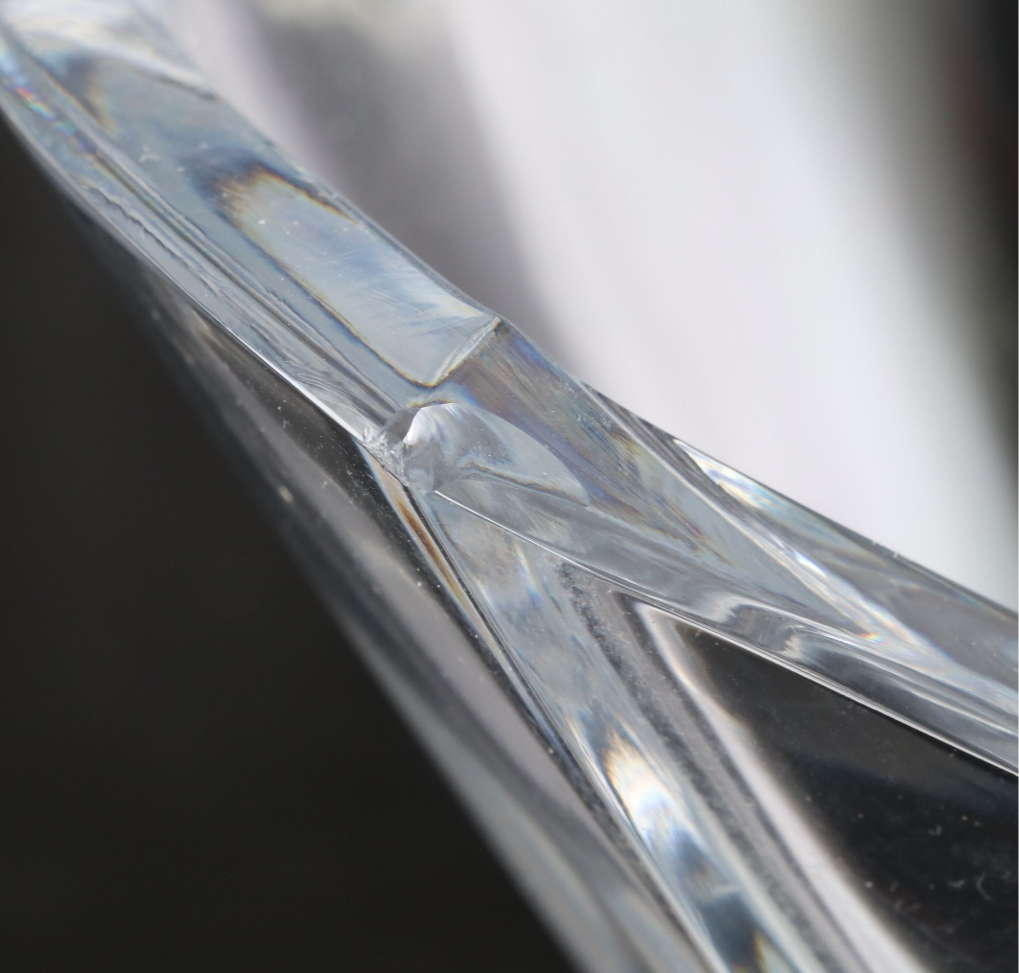 Crystal Wave Edge Bowl, Crystal Hurricane, and More Table Accessories