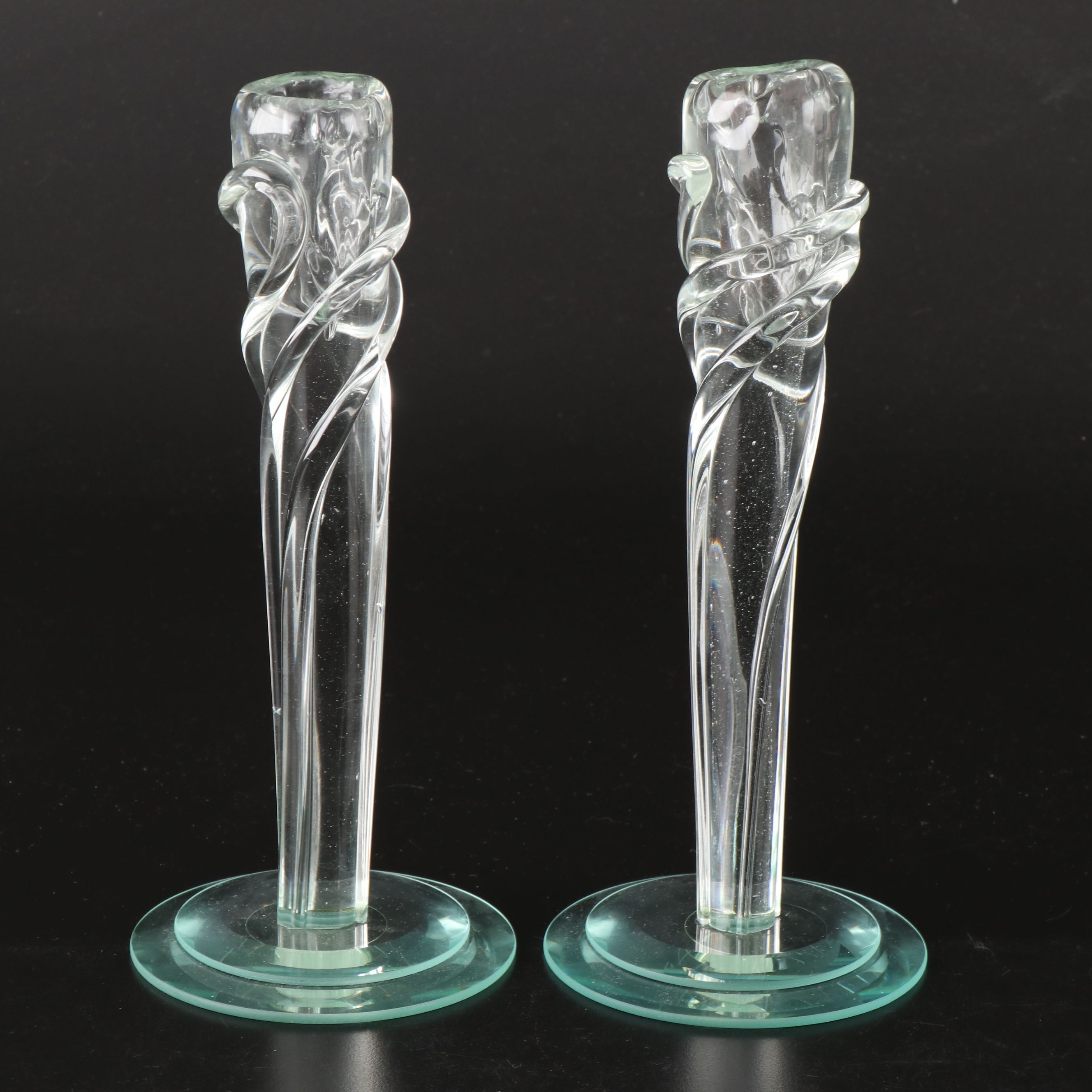 Crystal Wave Edge Bowl, Crystal Hurricane, and More Table Accessories