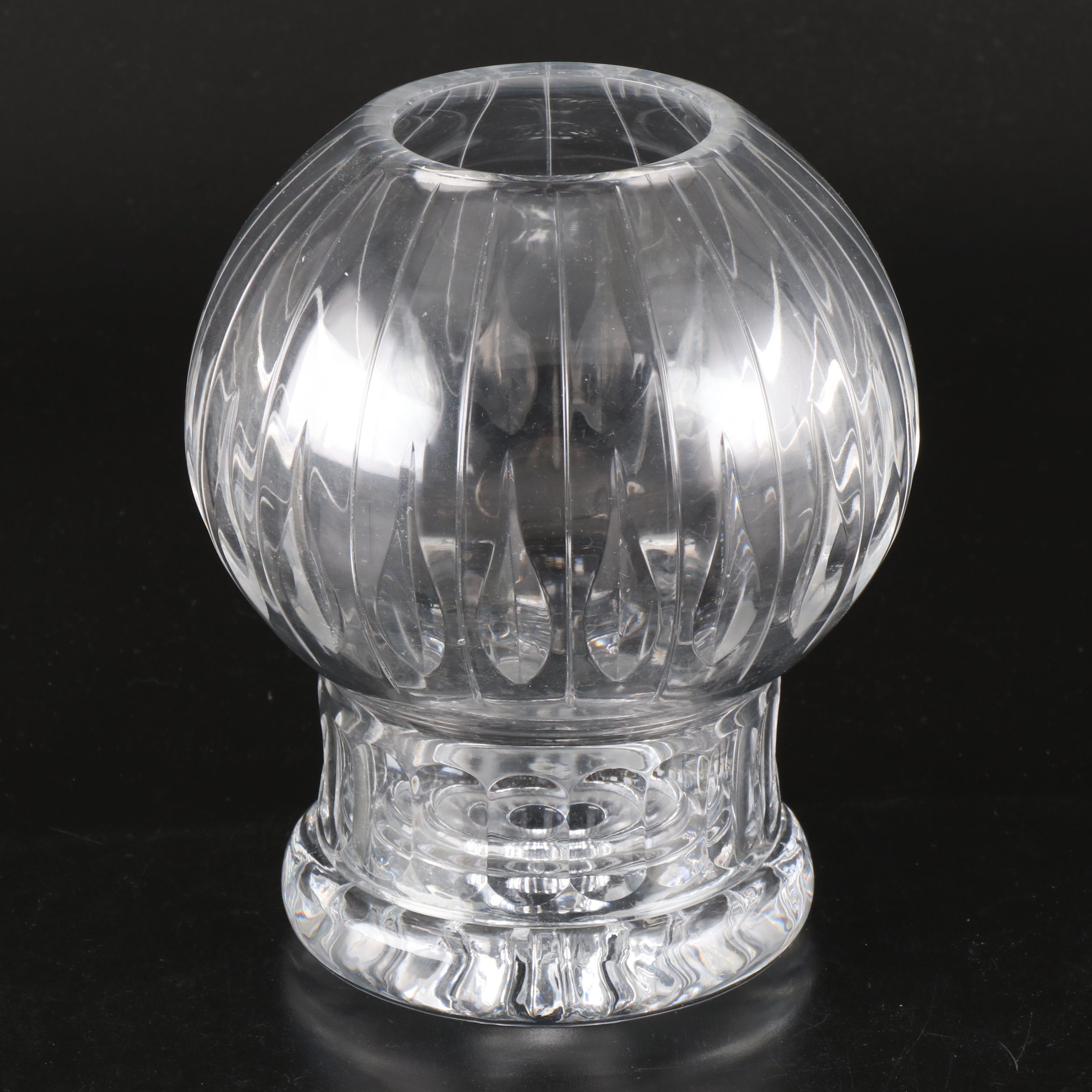 Crystal Wave Edge Bowl, Crystal Hurricane, and More Table Accessories