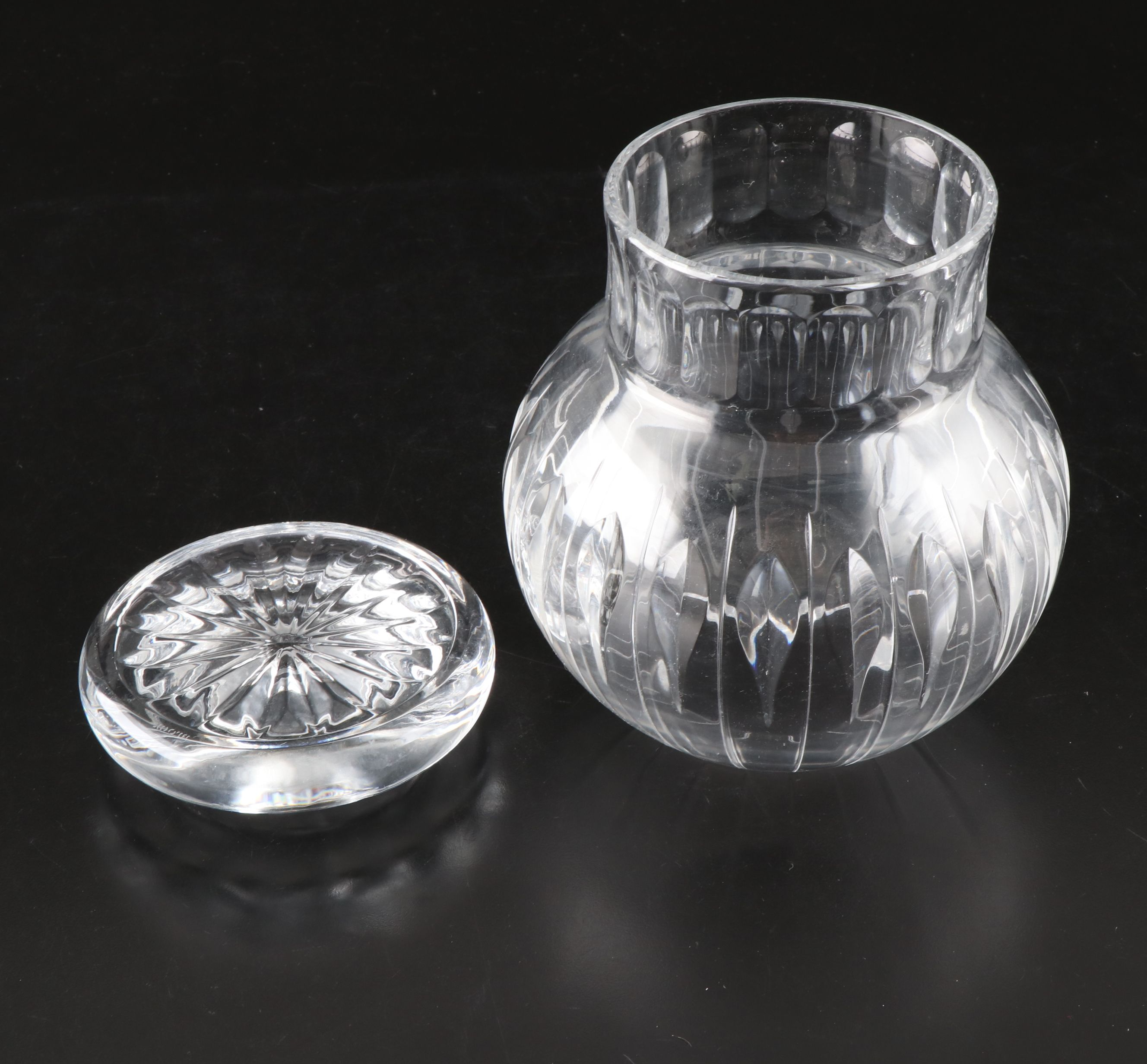 Crystal Wave Edge Bowl, Crystal Hurricane, and More Table Accessories