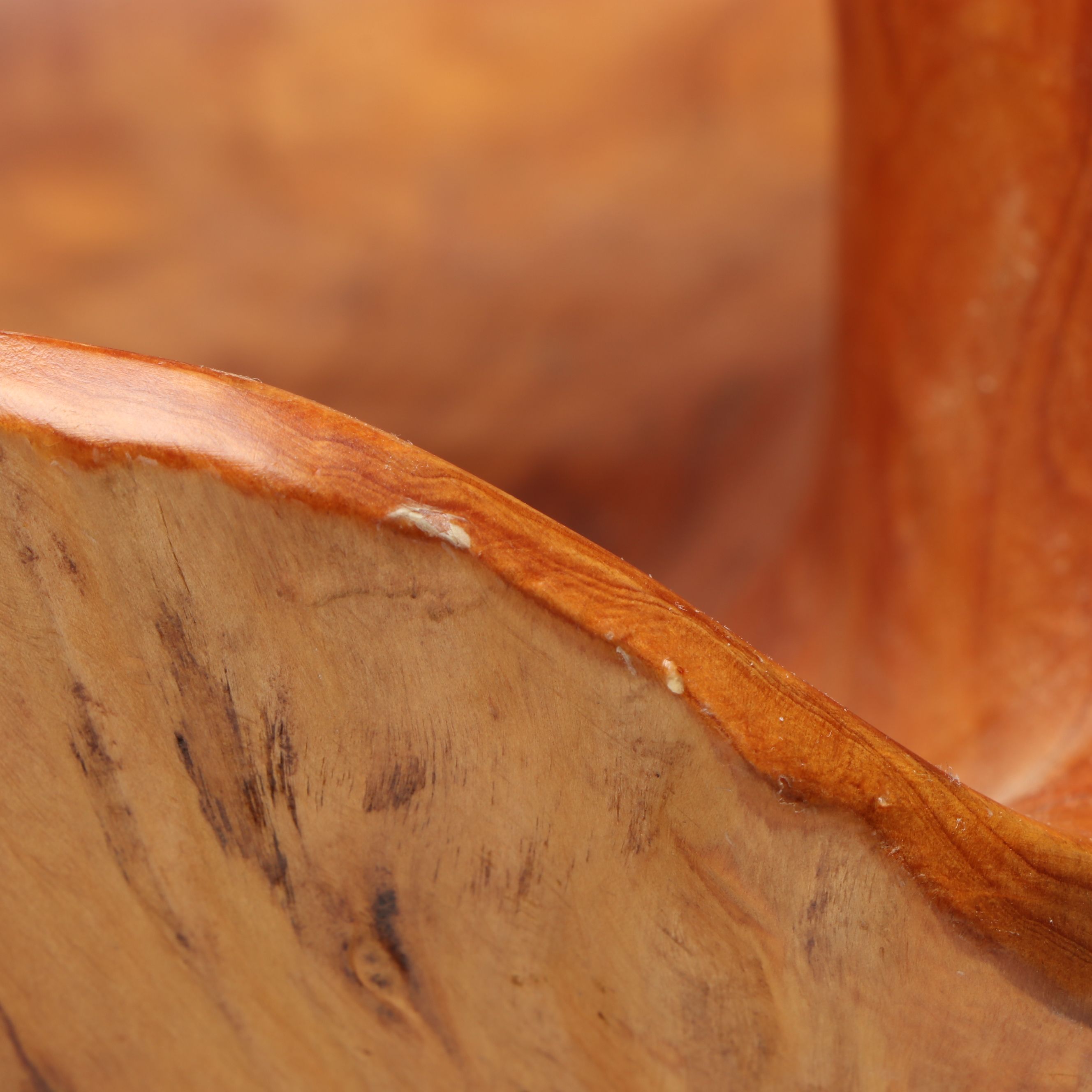 Burled Oak Knot Basket