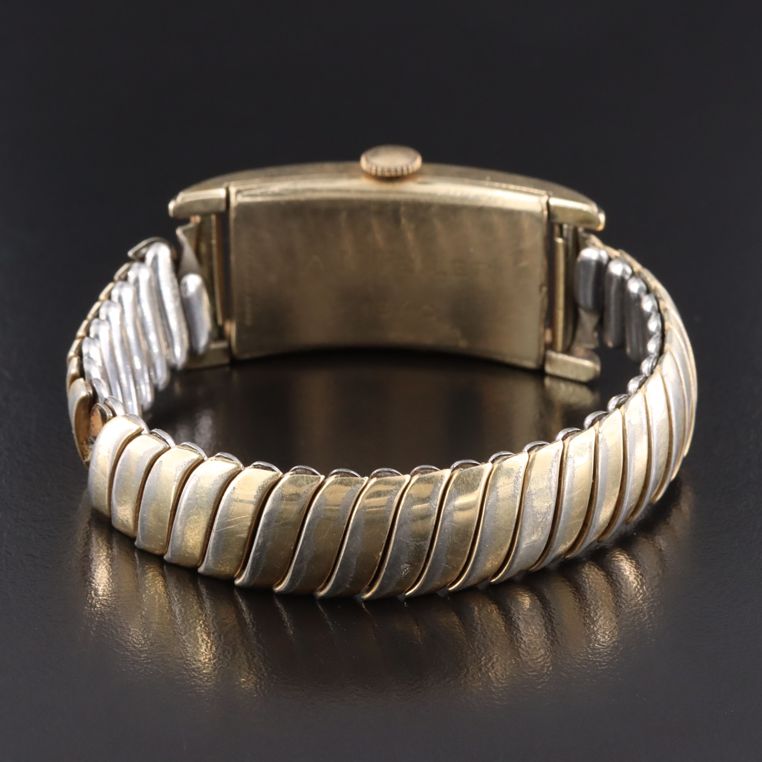 Gruen Curvex Precision Gold-Filled Stem Wind Watch