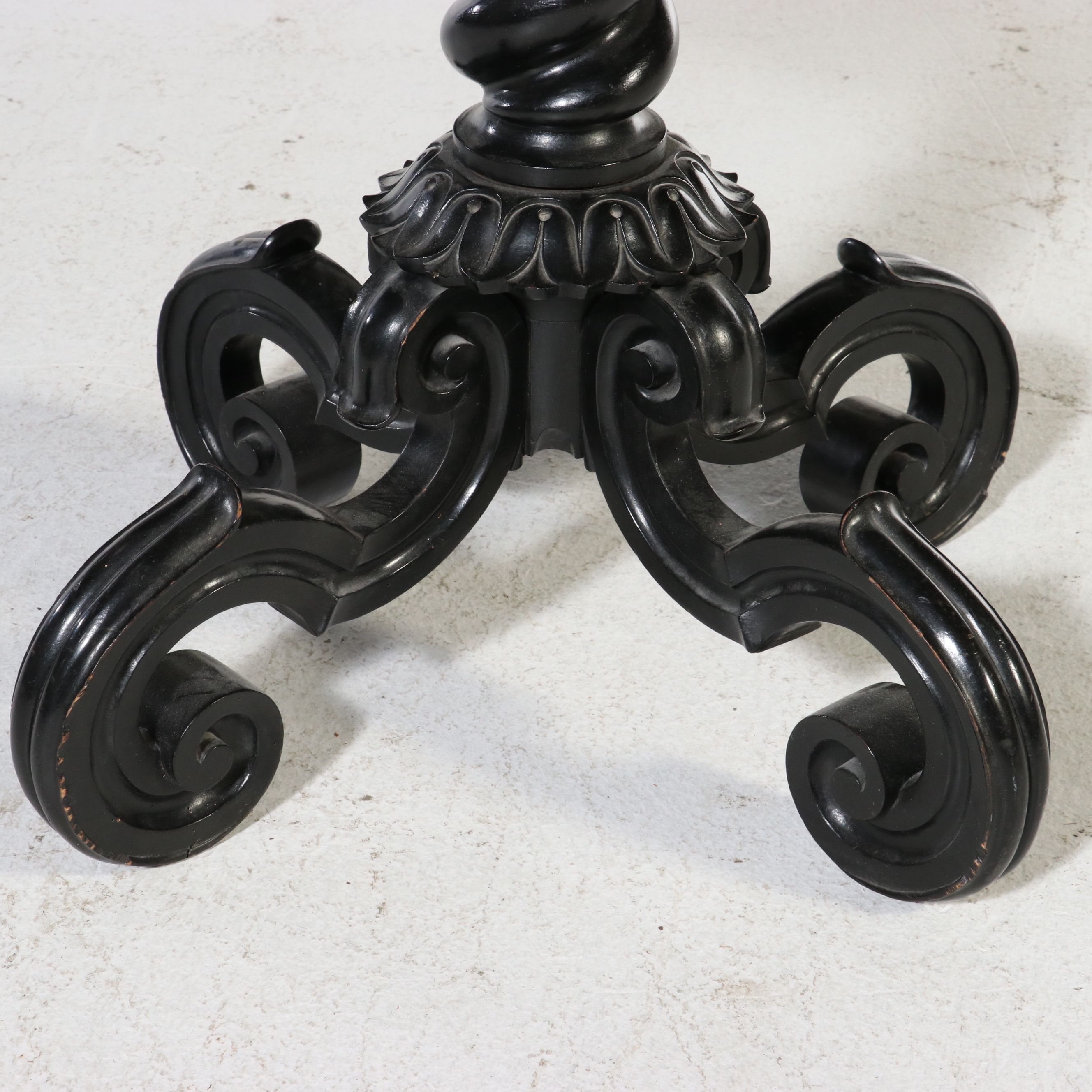 Neo-Grec Style Ebonized Games Table, Late 19th Century