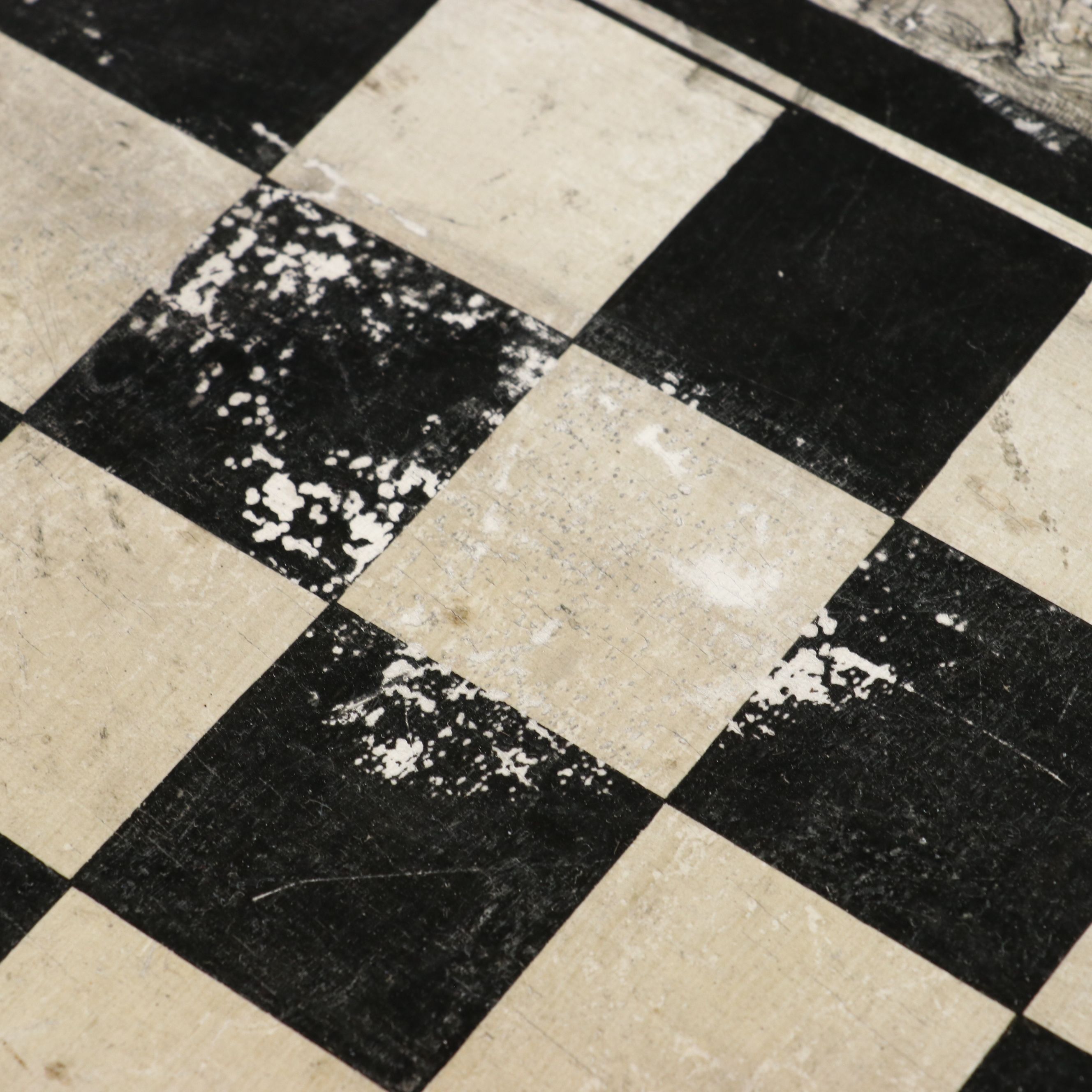 Neo-Grec Style Ebonized Games Table, Late 19th Century