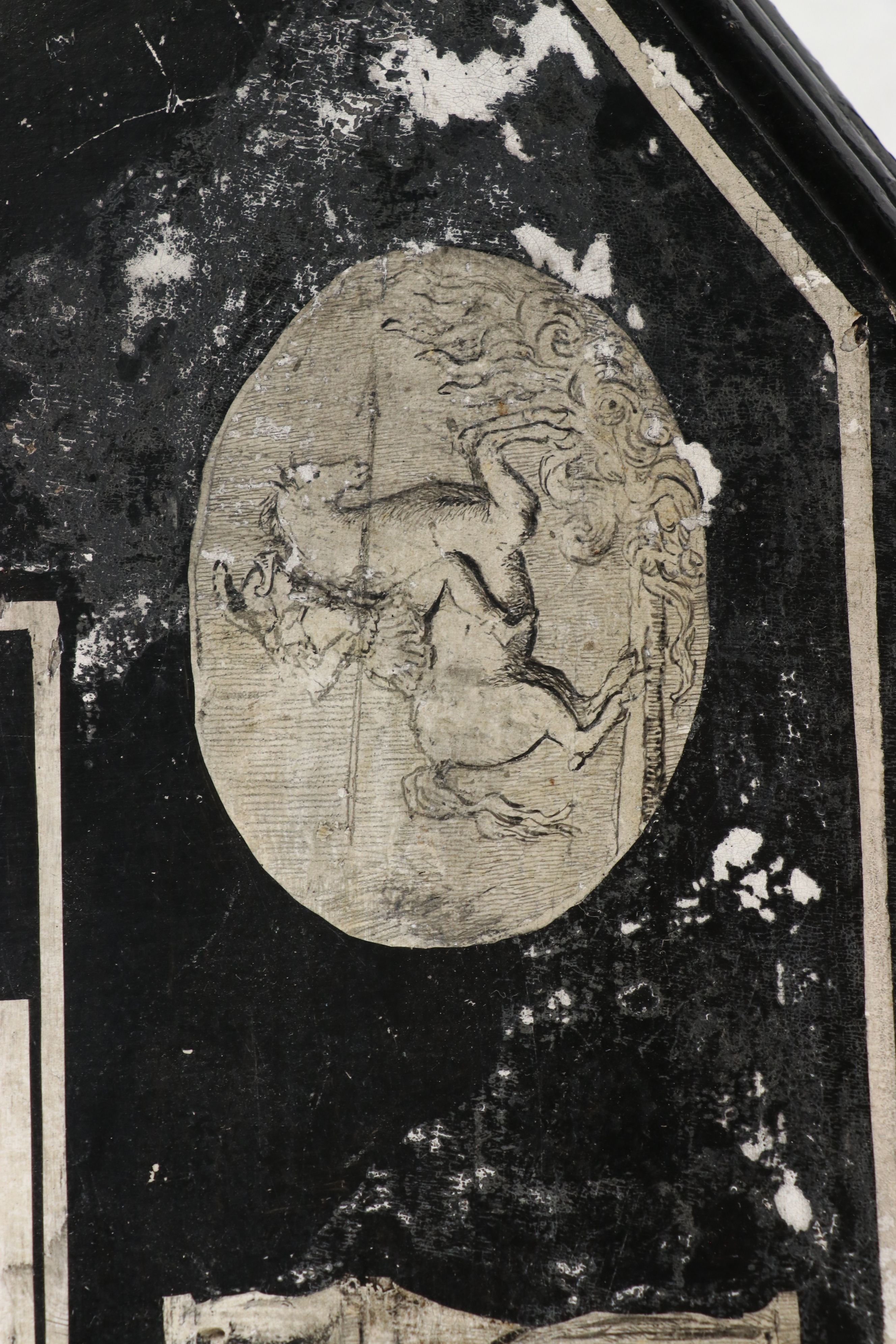 Neo-Grec Style Ebonized Games Table, Late 19th Century