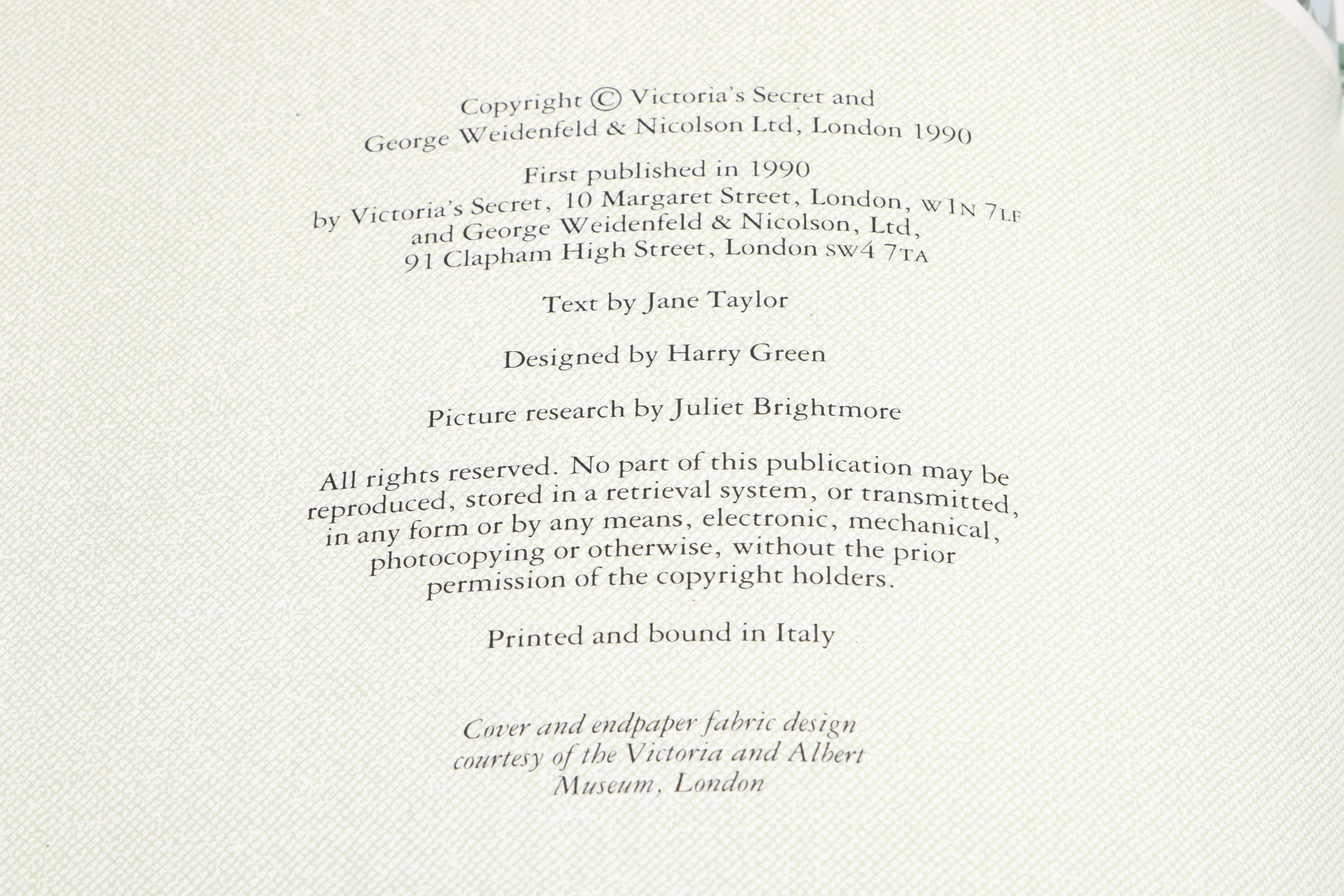 Victoria's Secret "Romantic Style" and Other Home Design Books, 1990