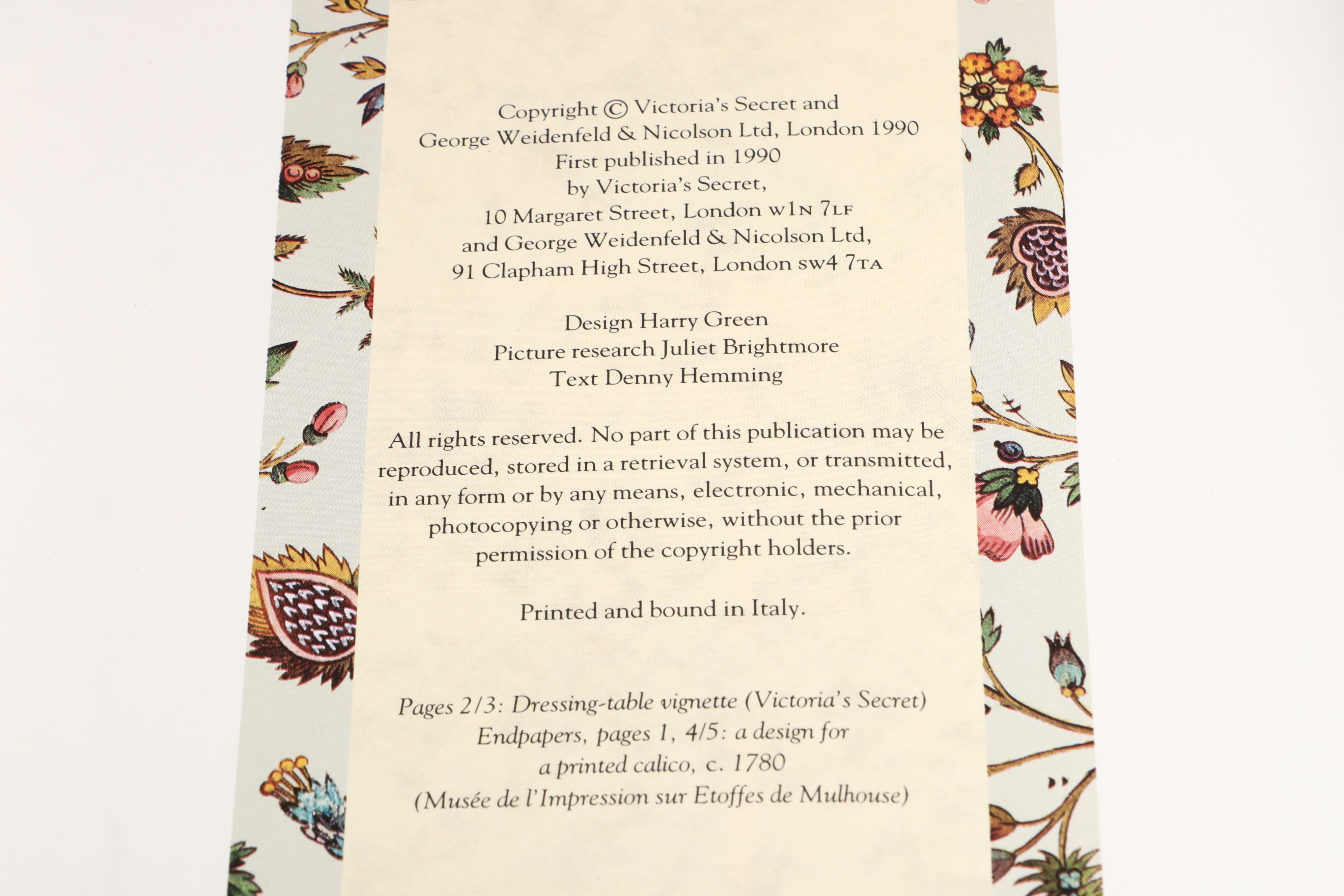 Victoria's Secret "Romantic Style" and Other Home Design Books, 1990