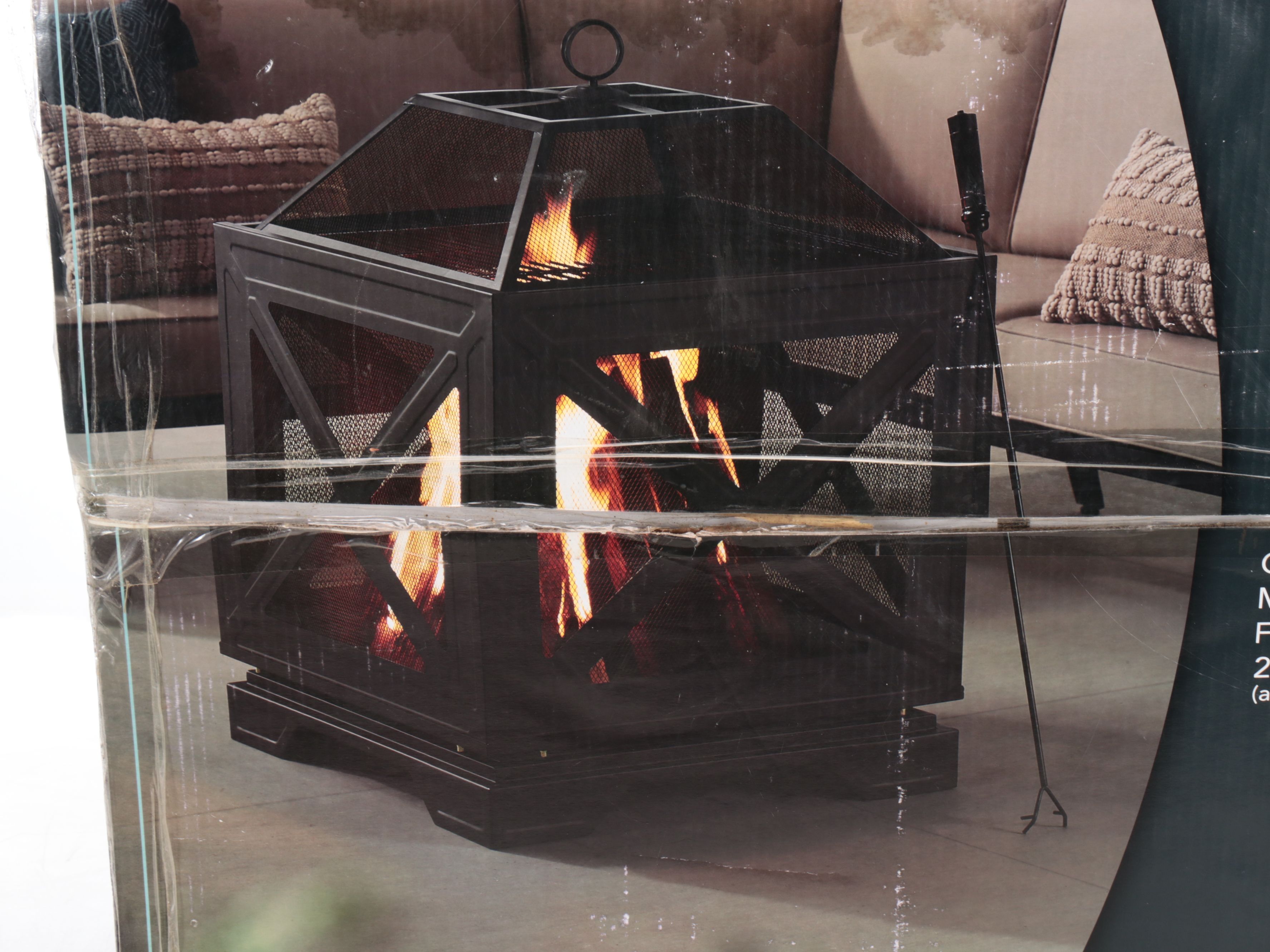 Westbury 26" Metal Outdoor Fire Pit