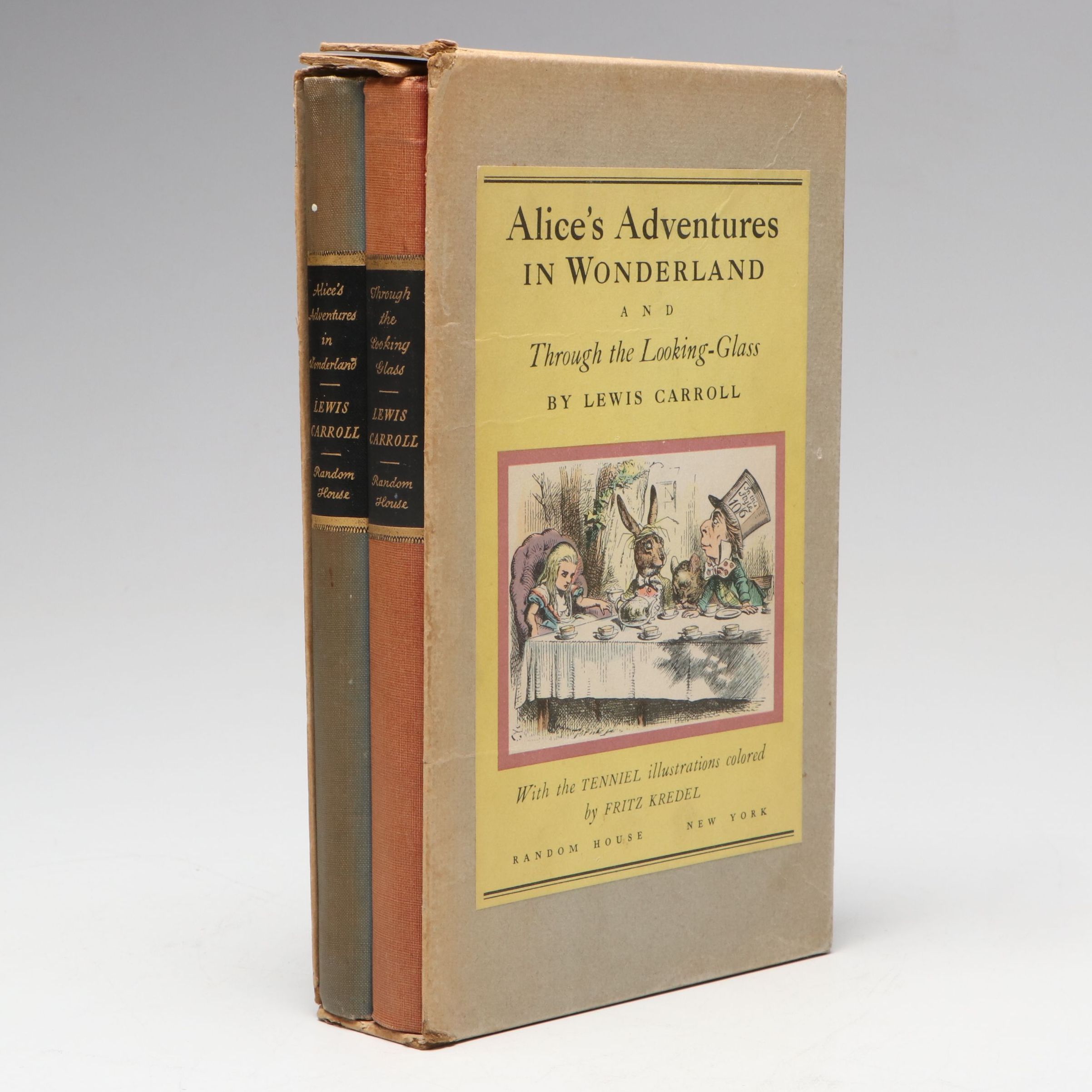 Illustrated "Alice in Wonderland" and "Through the Looking-Glass" Box Set, 1946