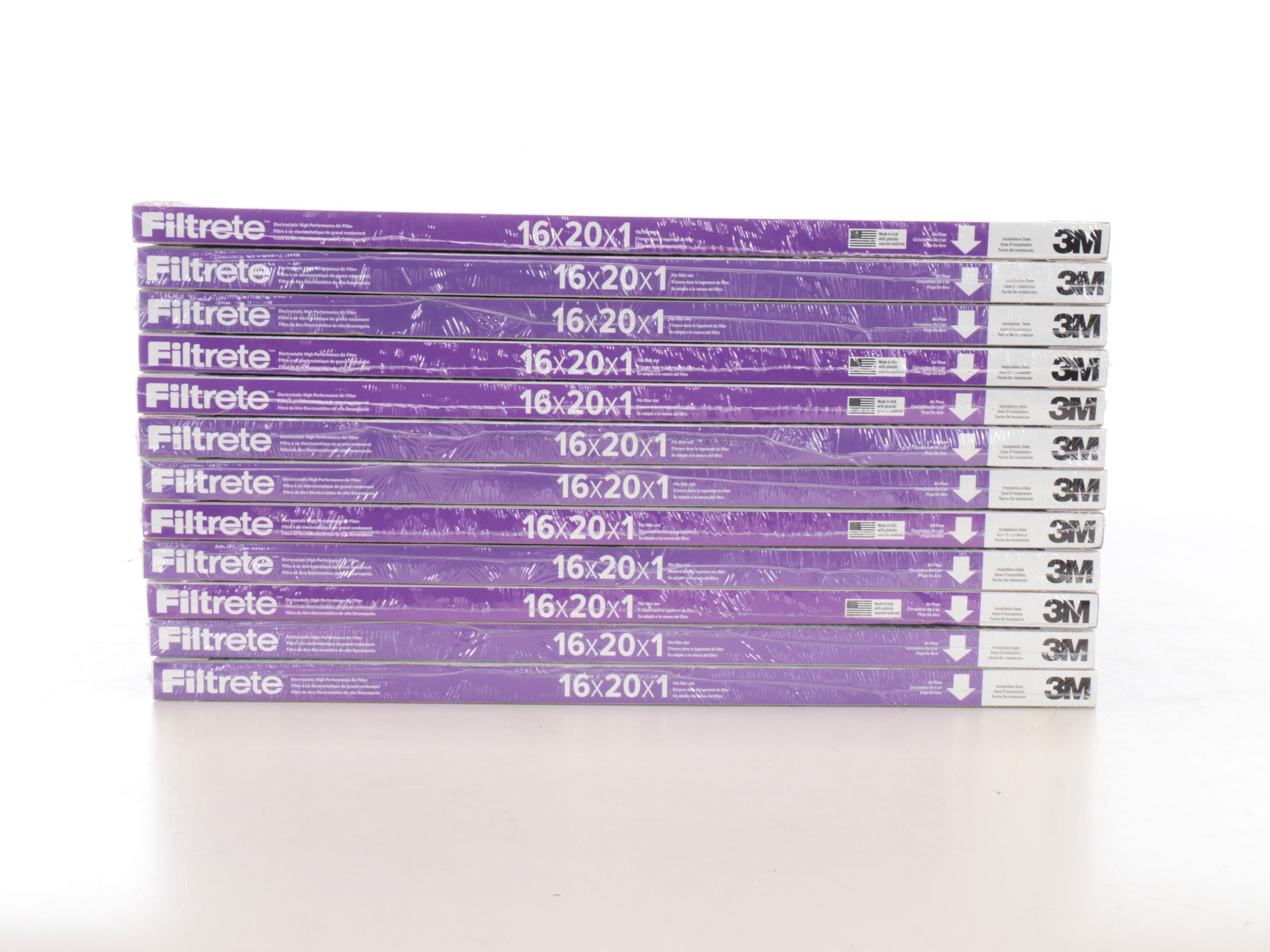 3M Filtrete 1500 High Performance Air Filters, 16" x 20" x 1"