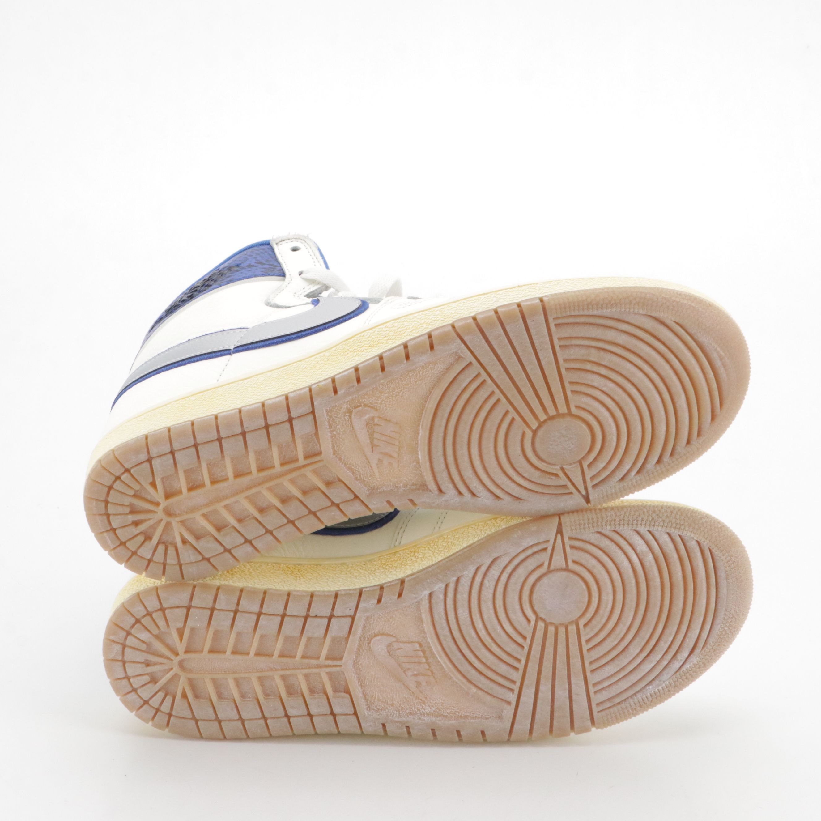 Men's Nike Air Jordan x Awake NY Air Ship PE SP "Game Royal" Leather Sneakers