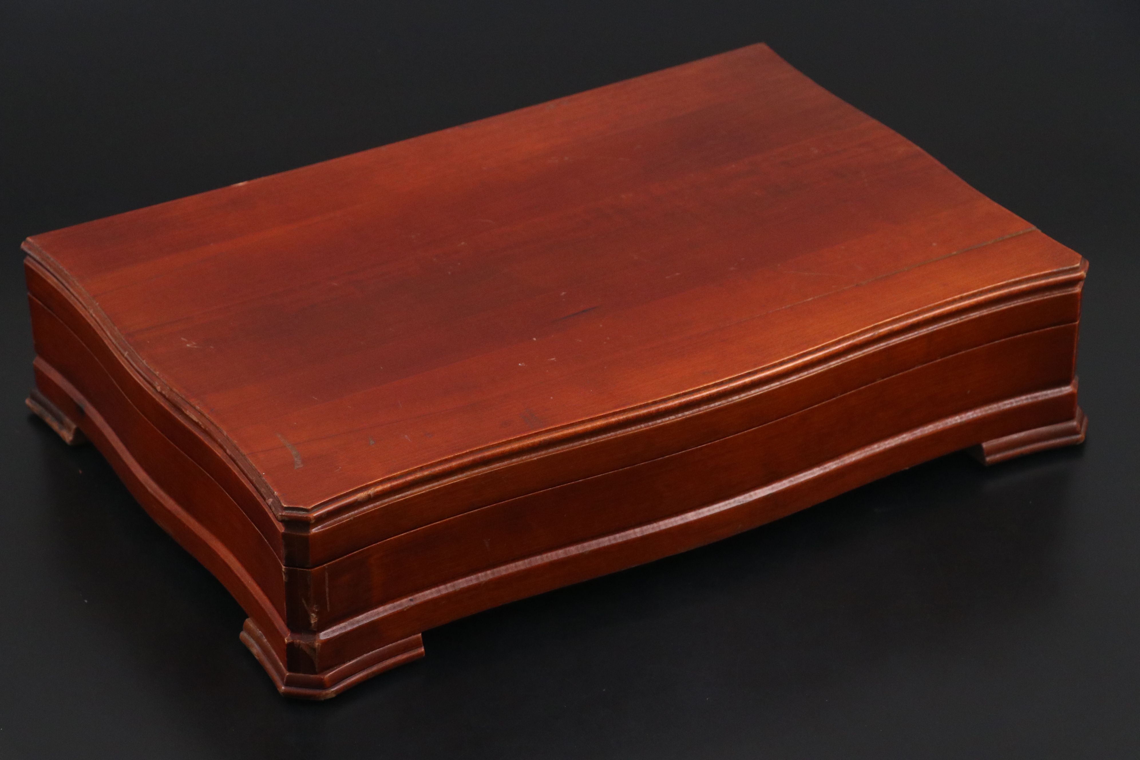 International "Alhambra" Silver Plate Flatware and Others in Wooden Case