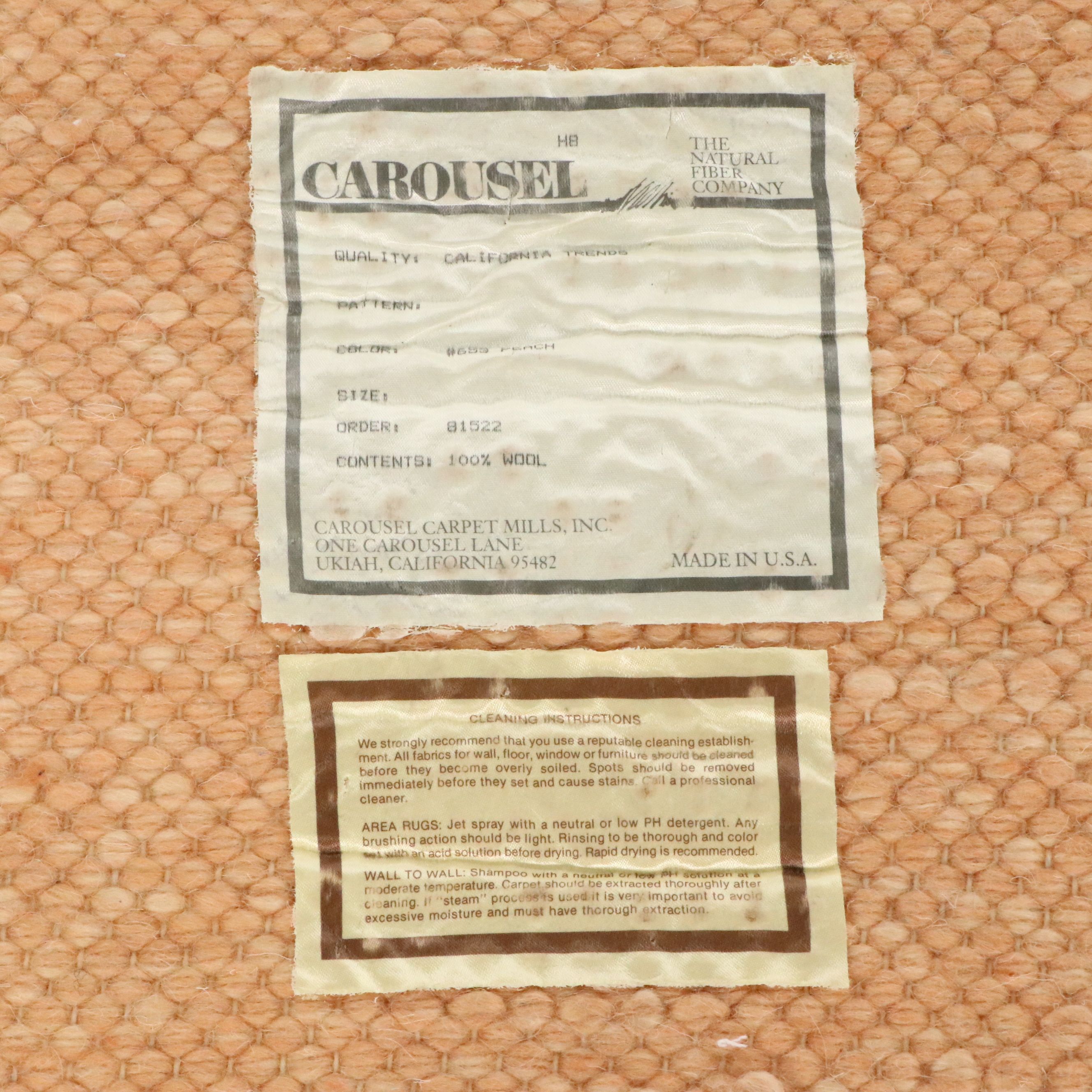 7'4 x 10'1 Flatwoven Carousel Carpet Mills "California Trends" Area Rug