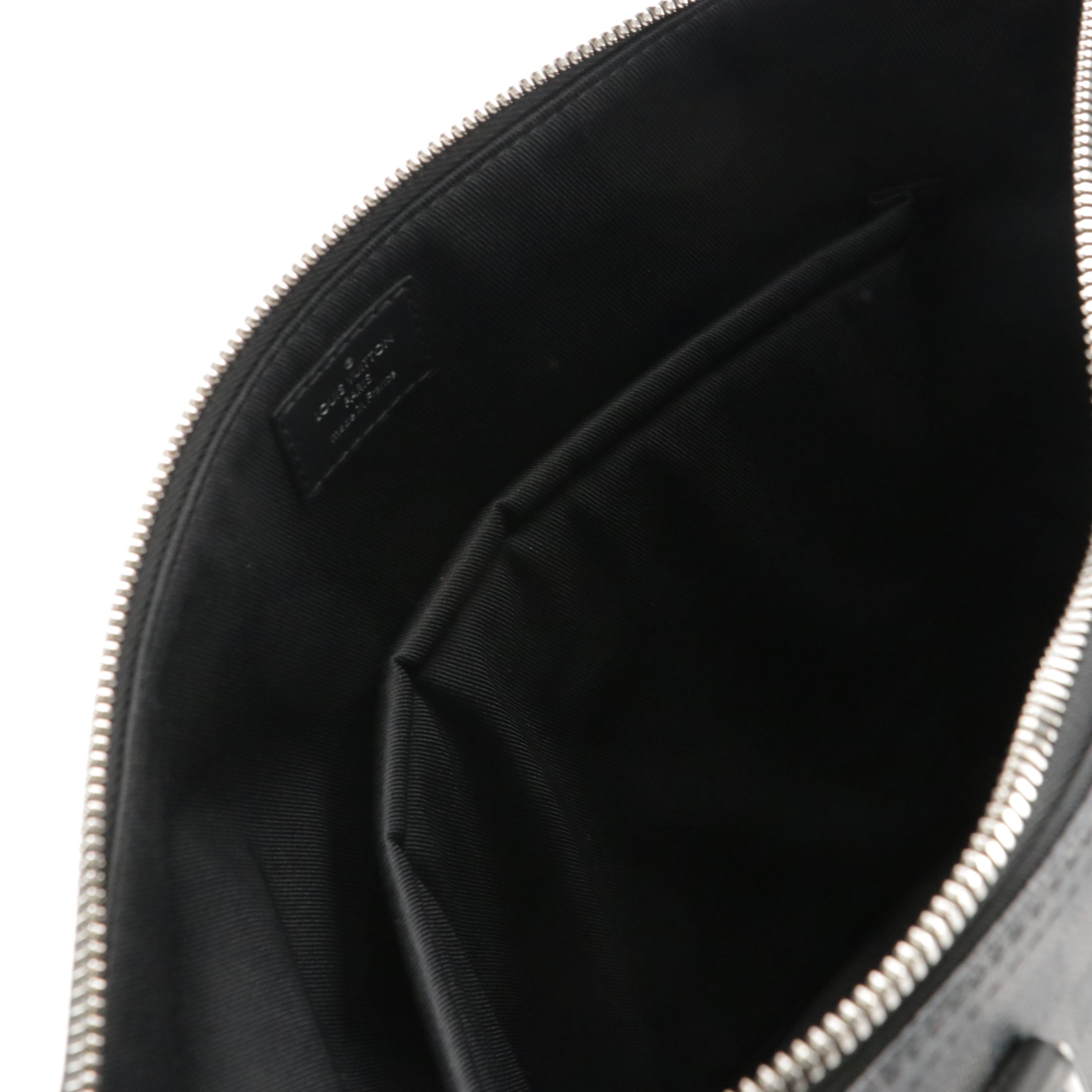 Louis Vuitton Anton Top Handle Two-Way Bag in Damier Graphite Canvas and Leather