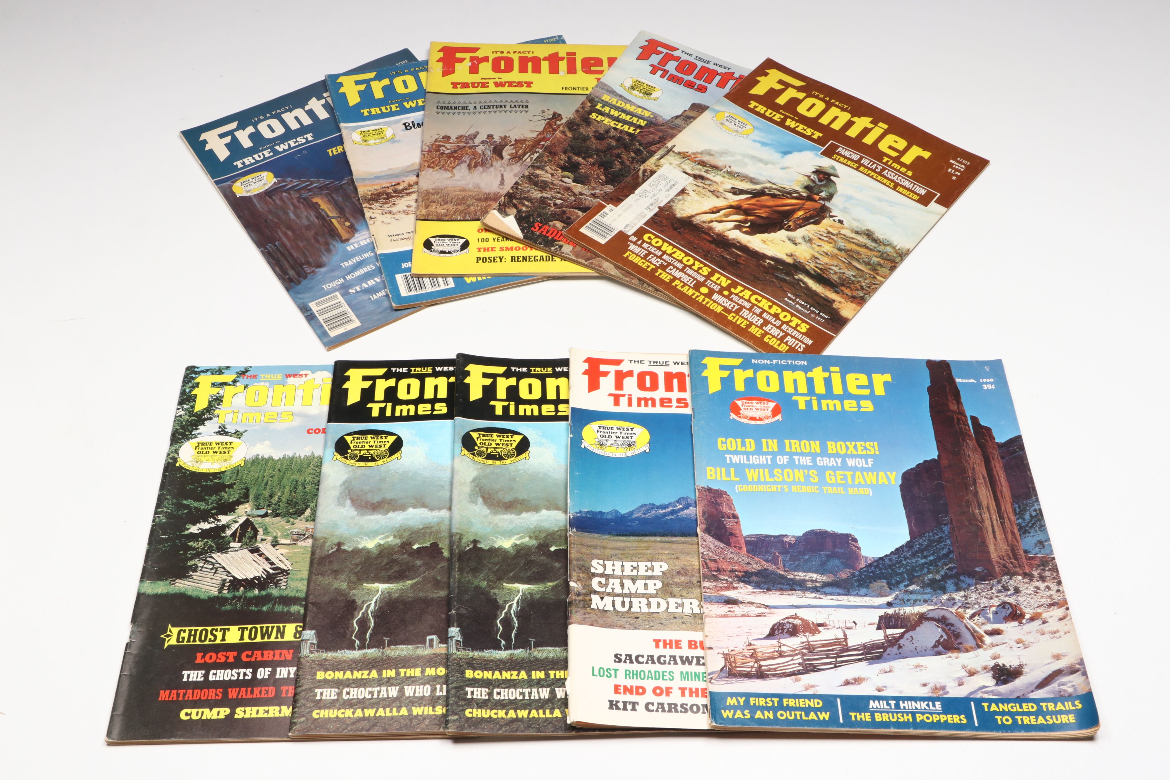 "True West," "Frontier Times" and More Old West Magazines, Mid to Late 20th C.