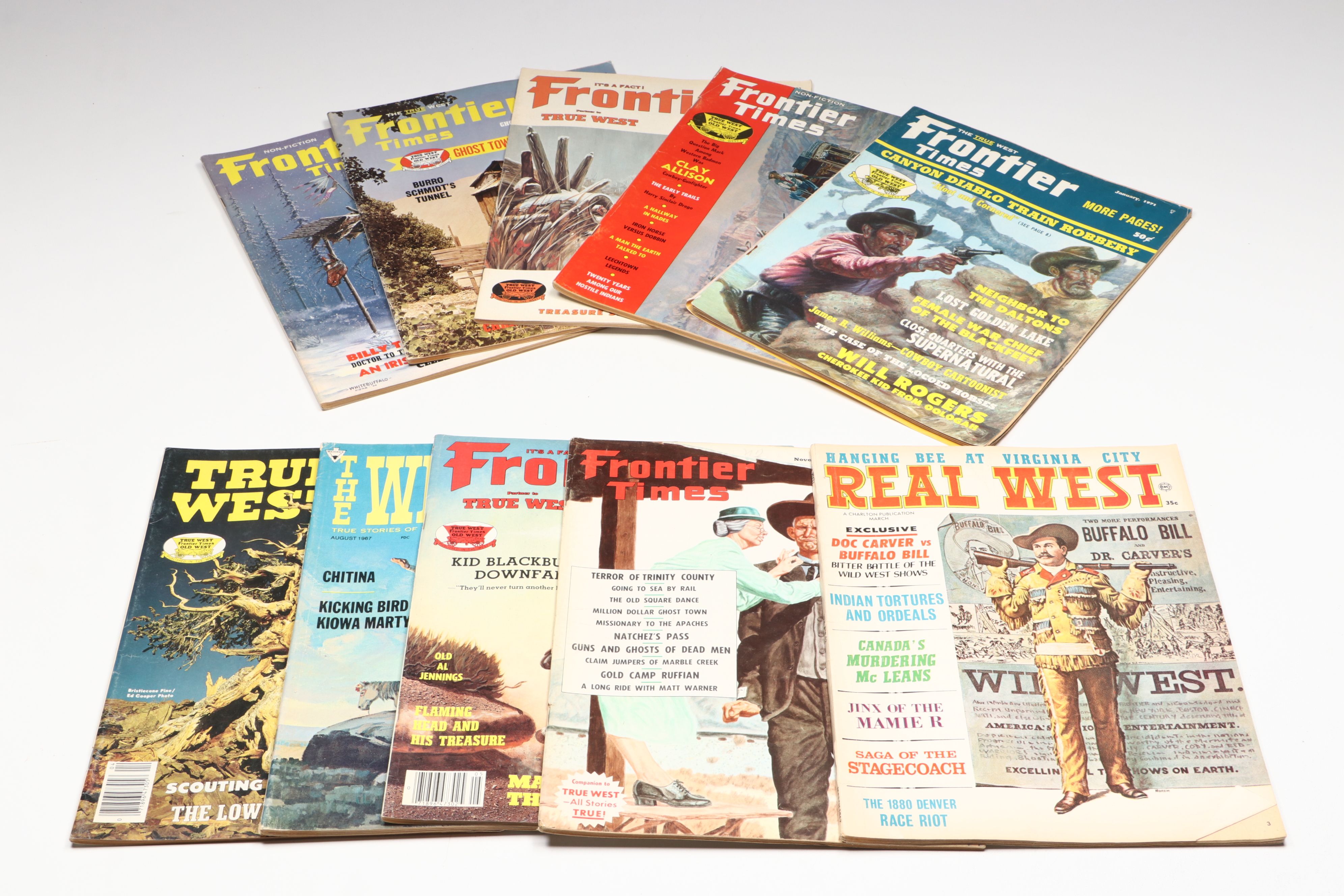 "True West," "Frontier Times" and More Old West Magazines, Mid to Late 20th C.