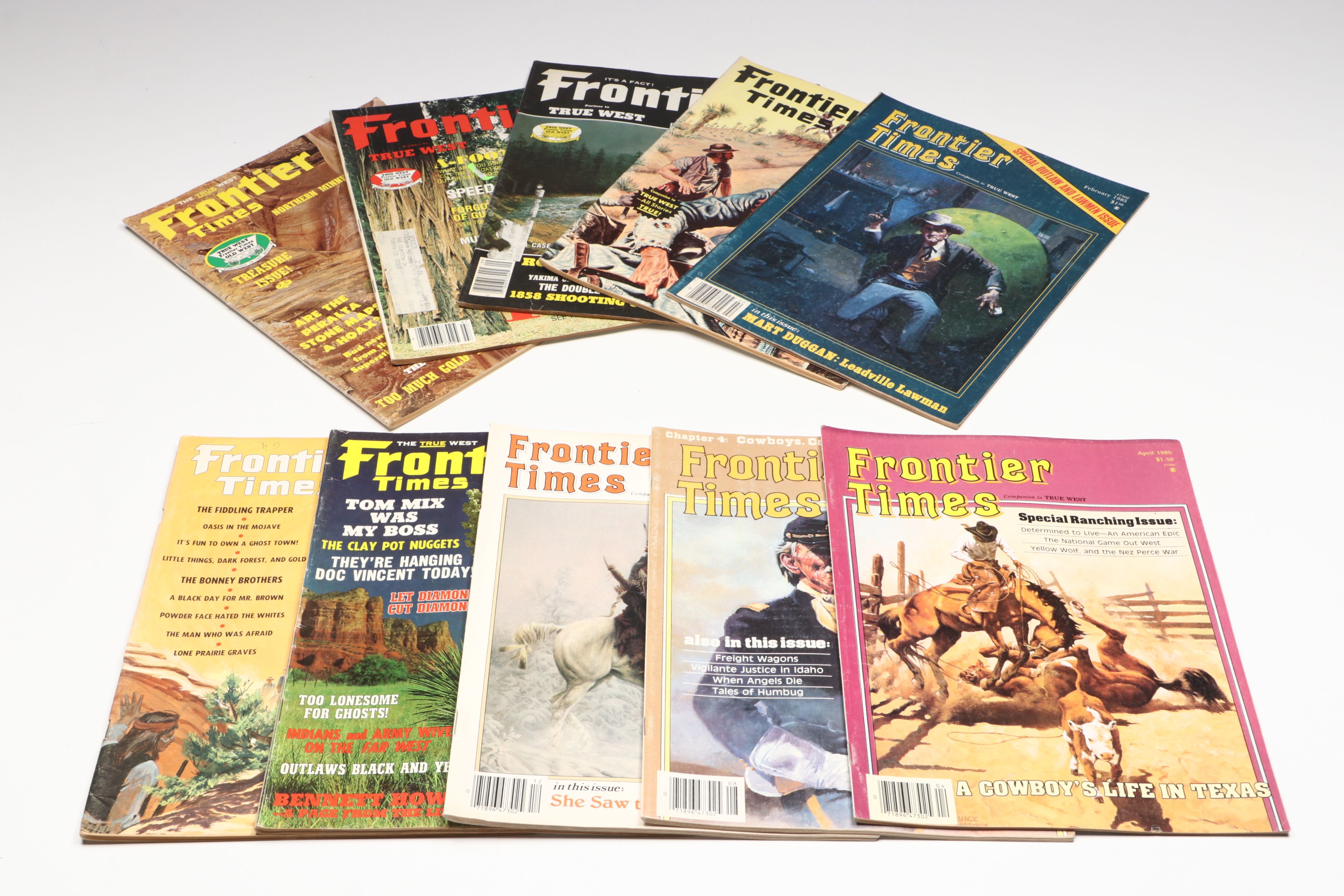 "True West," "Frontier Times" and More Old West Magazines, Mid to Late 20th C.