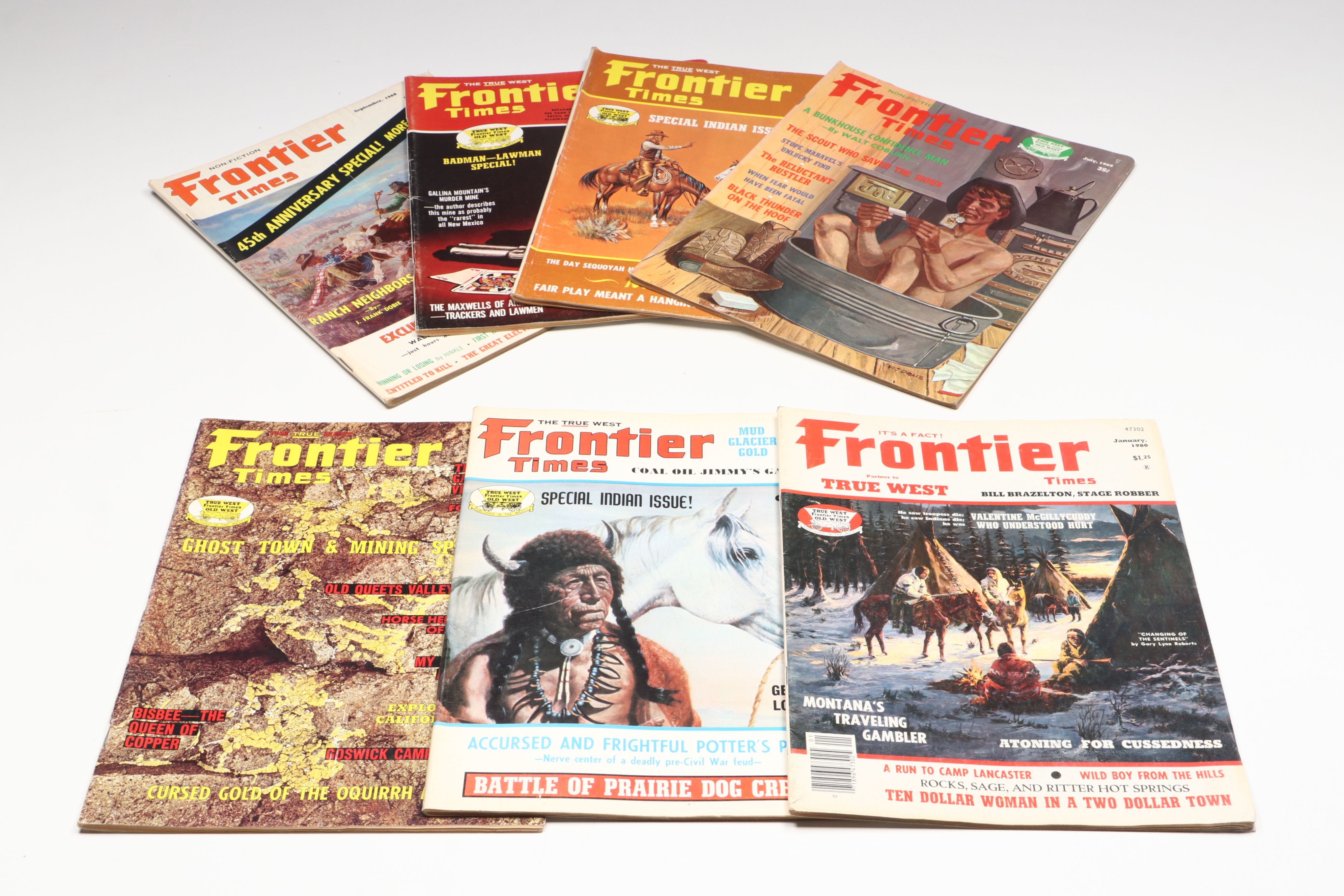 "True West," "Frontier Times" and More Old West Magazines, Mid to Late 20th C.