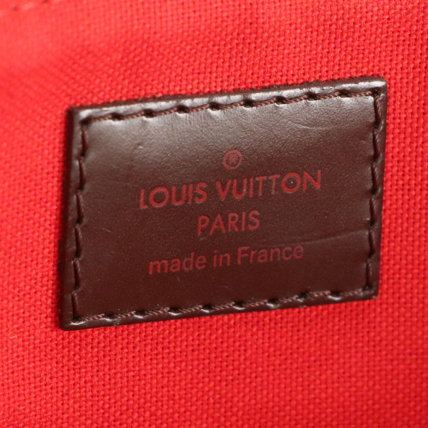 Louis Vuitton Westminster GM Shoulder Bag in Damier Ebene Canvas and Leather