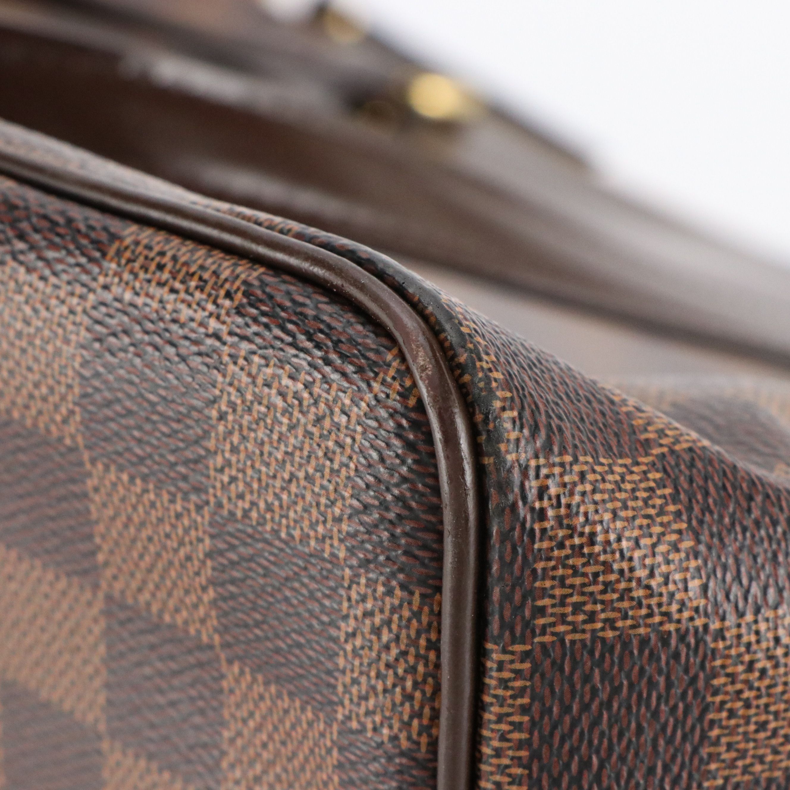 Louis Vuitton Westminster GM Shoulder Bag in Damier Ebene Canvas and Leather