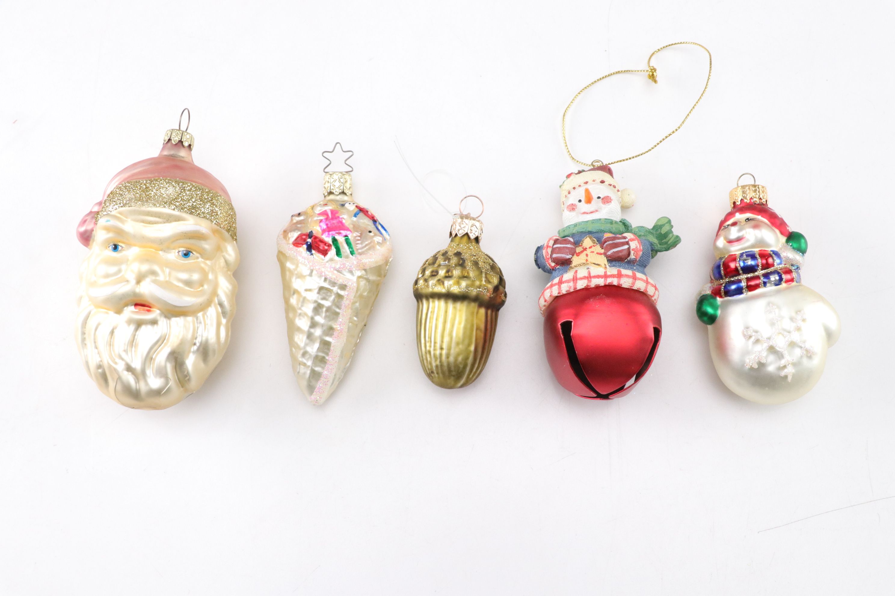 Blown Glass, Snow Globe and Hand-Painted Christmas Ornament Collection