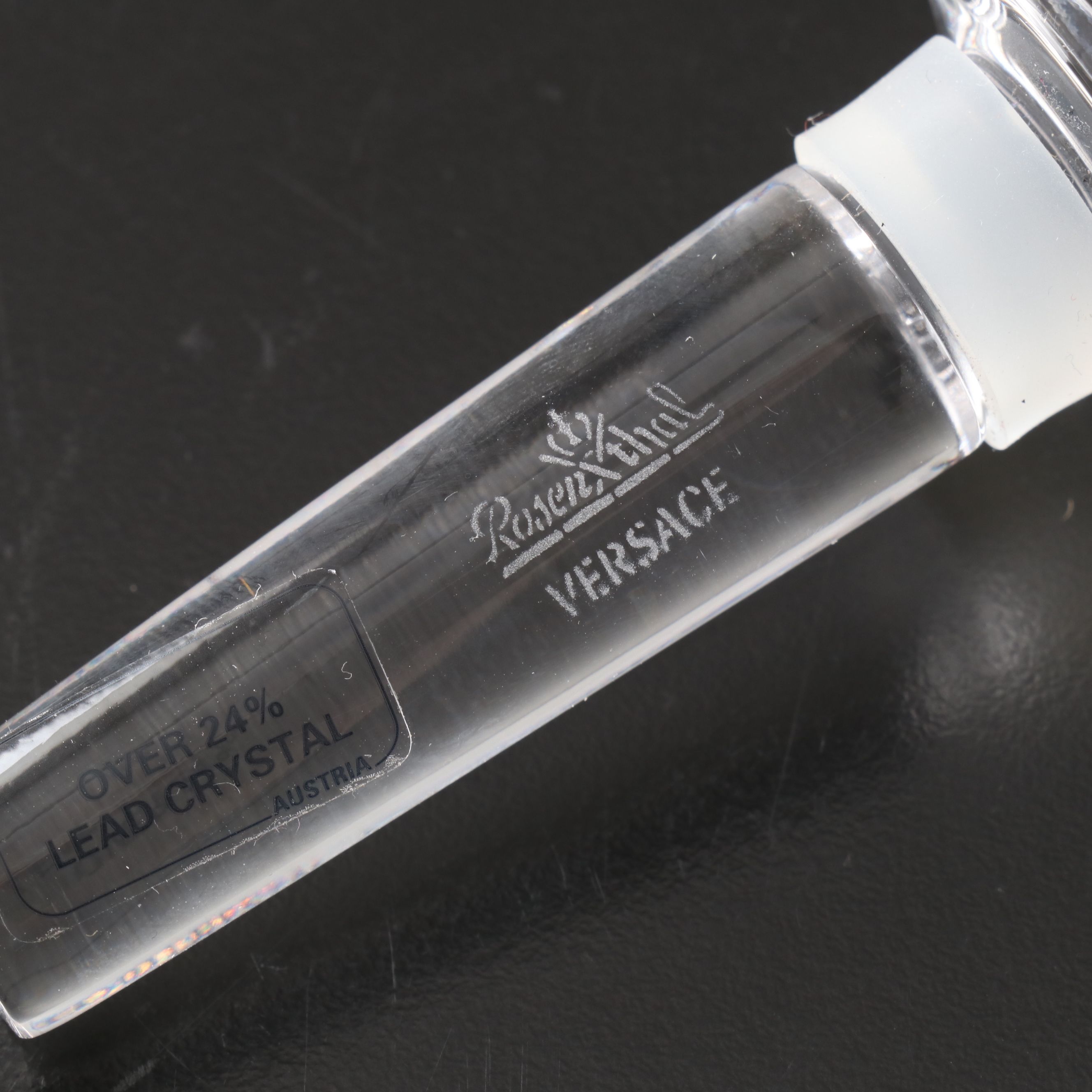 Ralph Lauren "Glen Plaid" Crystal Bowl with More Table Accessories