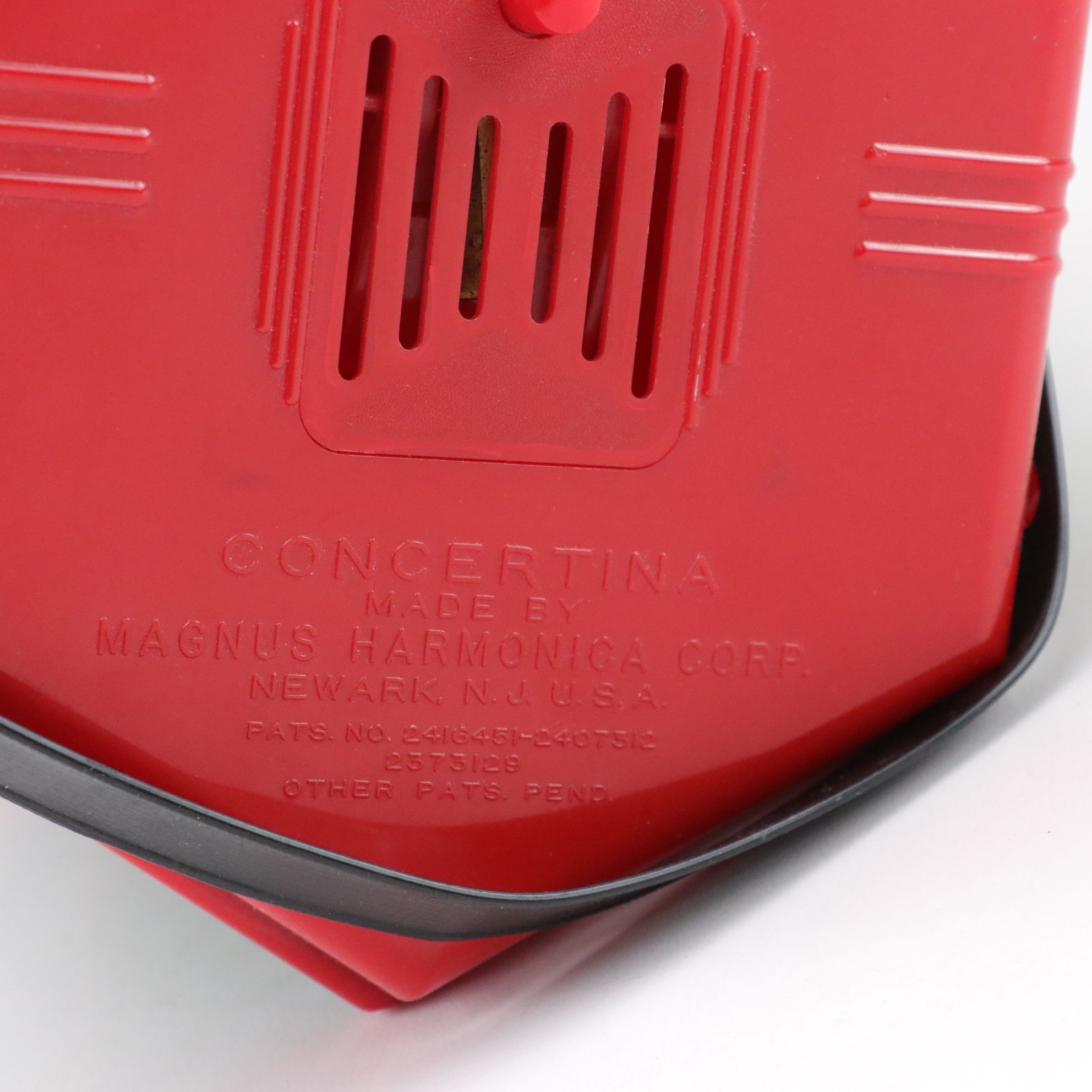 J. Chein & Co. Tin Litho Church Organ Music Box and Magnus Junior Toy Accordion