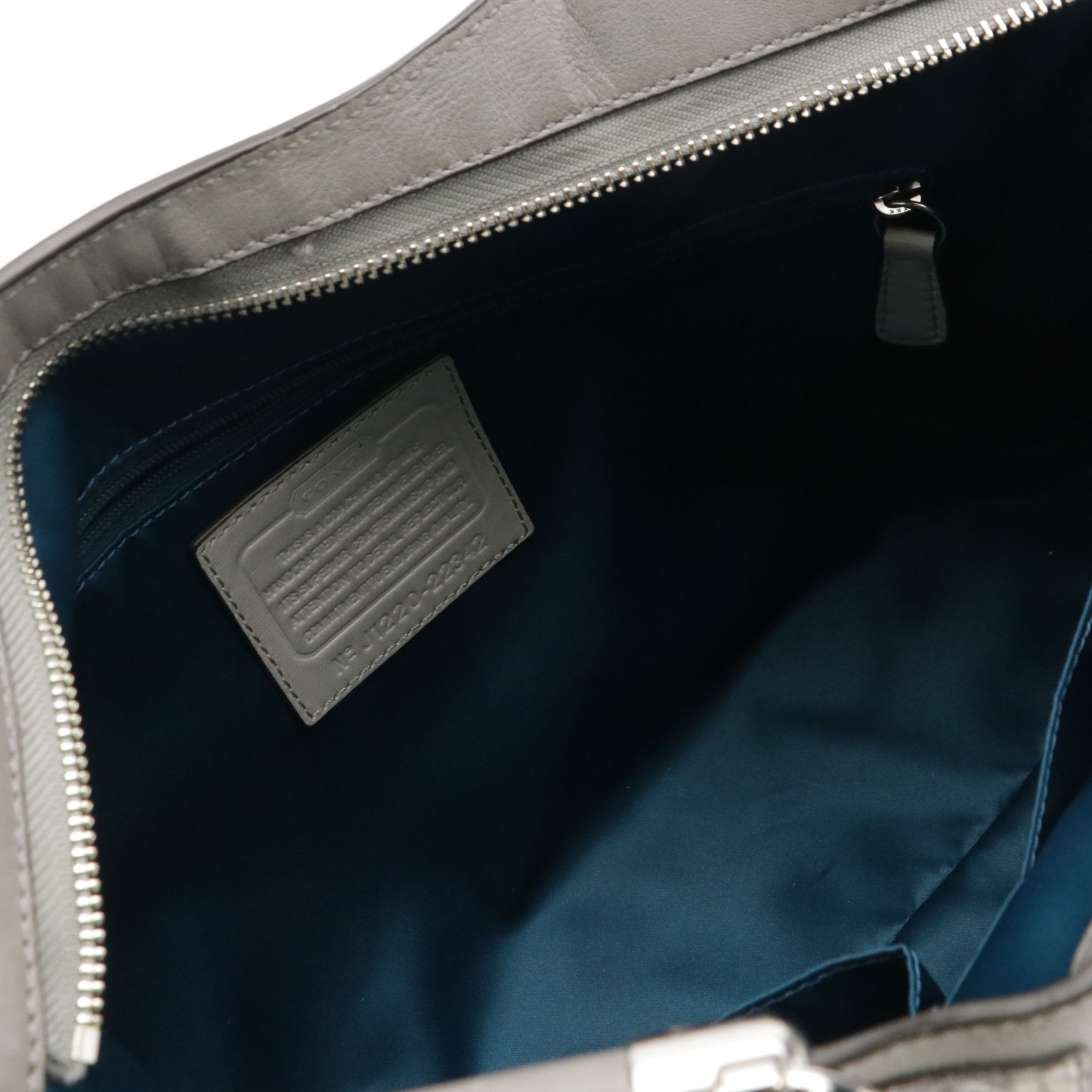 Coach Madison Pinnacle Caroline Two-Way Satchel in Snakeskin and Grey Leather