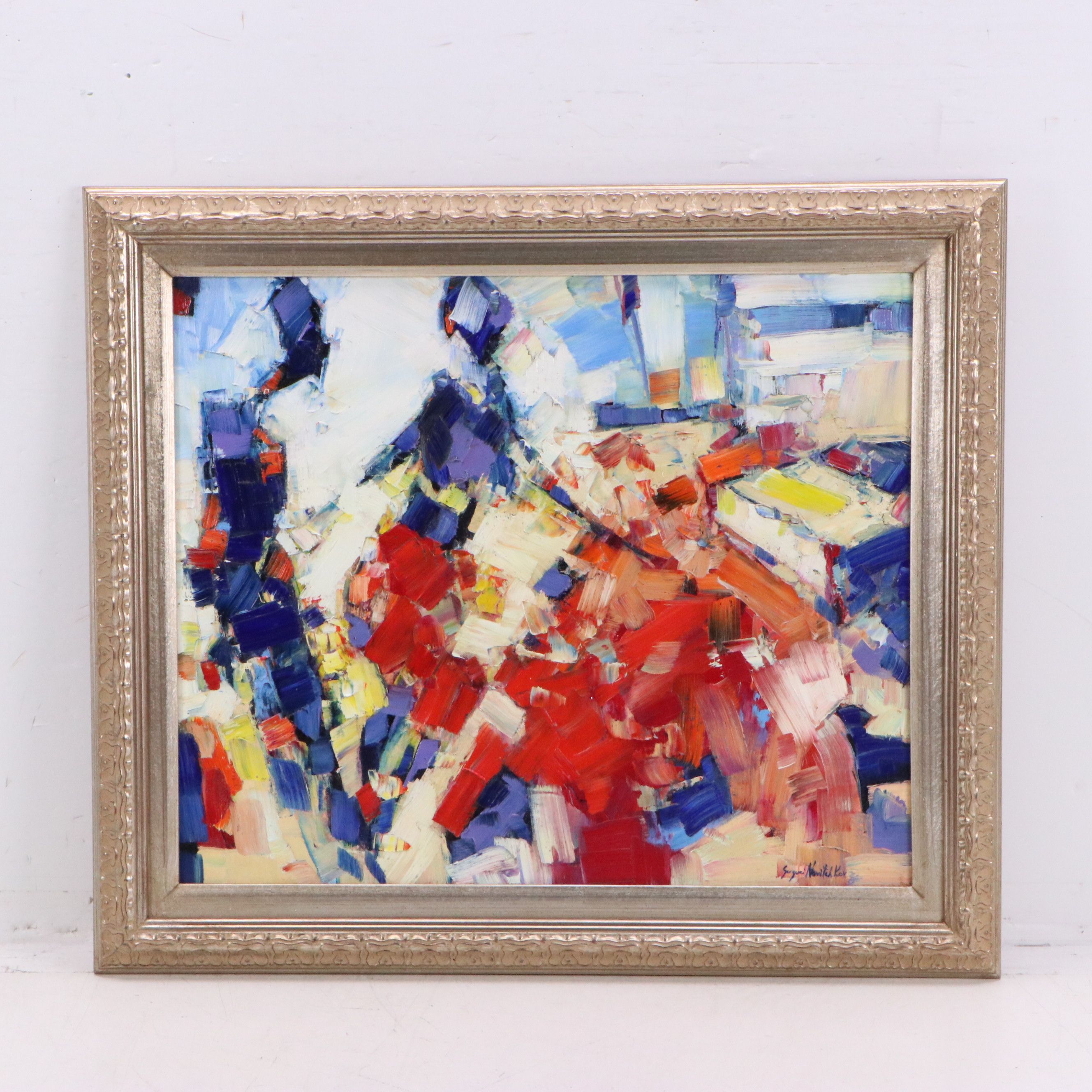 Serguei Novitchkov Oil Painting "Architecture of Feelings," 2026