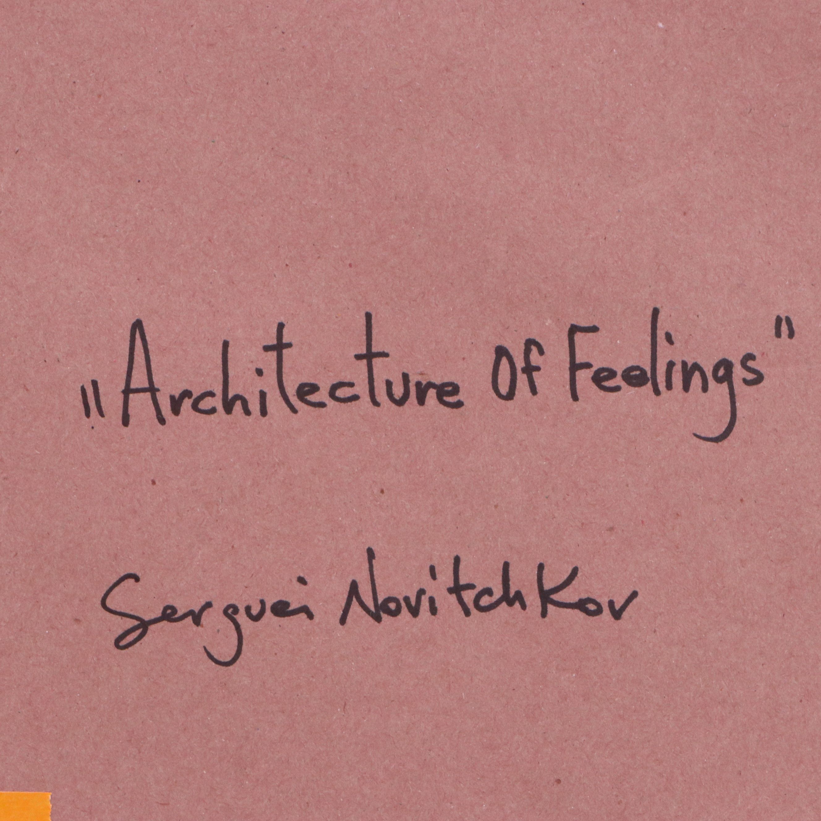 Serguei Novitchkov Oil Painting "Architecture of Feelings," 2026