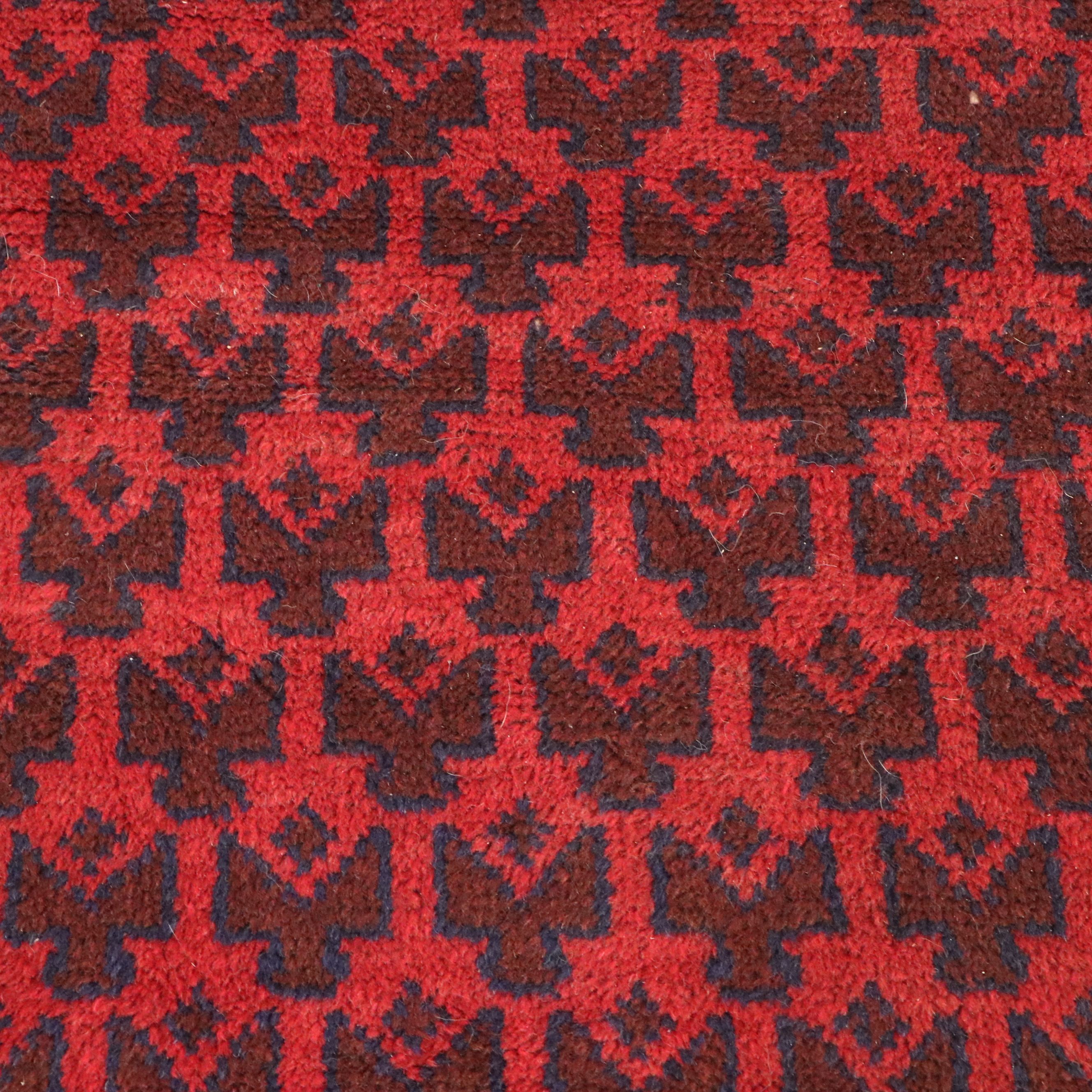 3' x 4'7 Hand-Knotted Afghan Baluch Prayer Rug