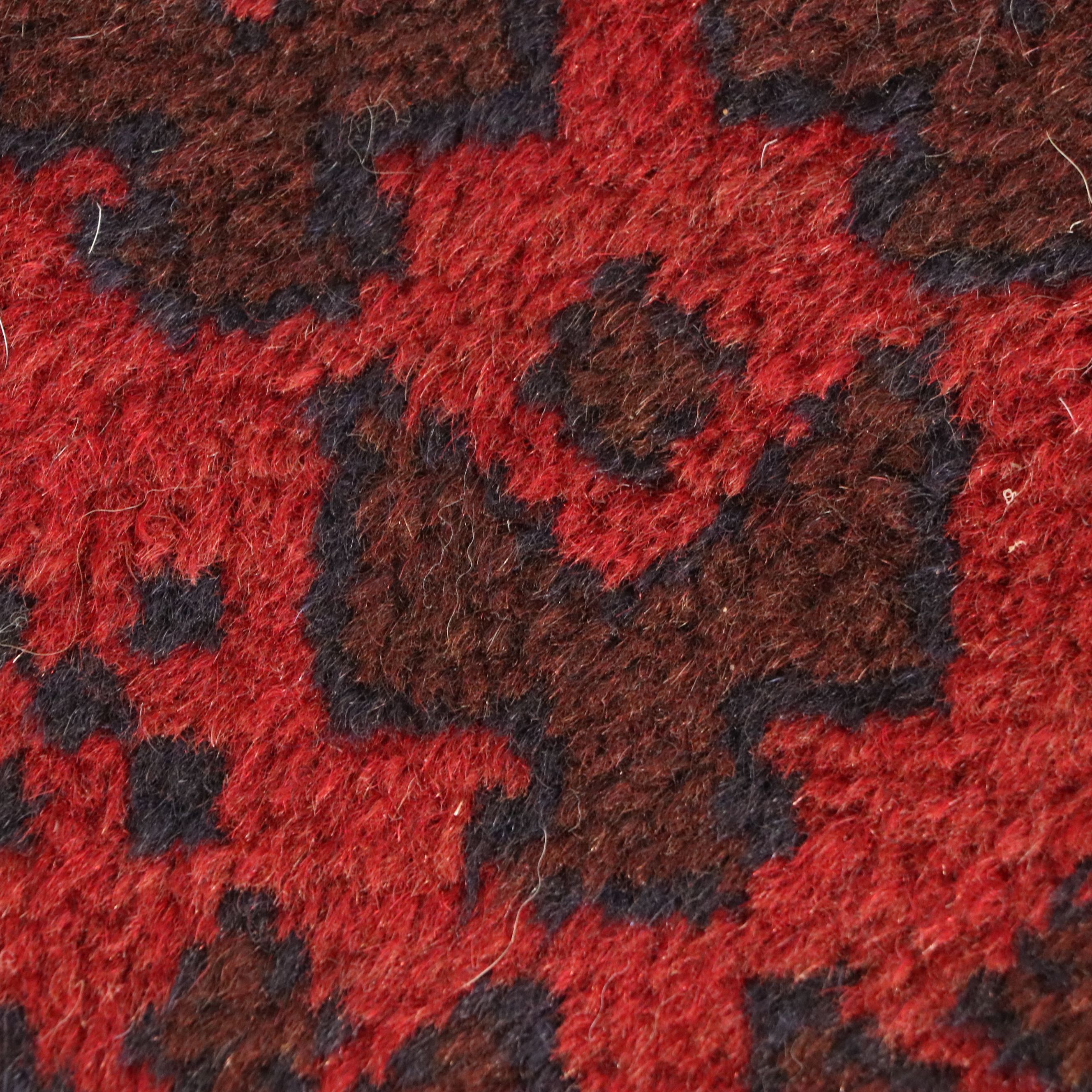 3' x 4'7 Hand-Knotted Afghan Baluch Prayer Rug