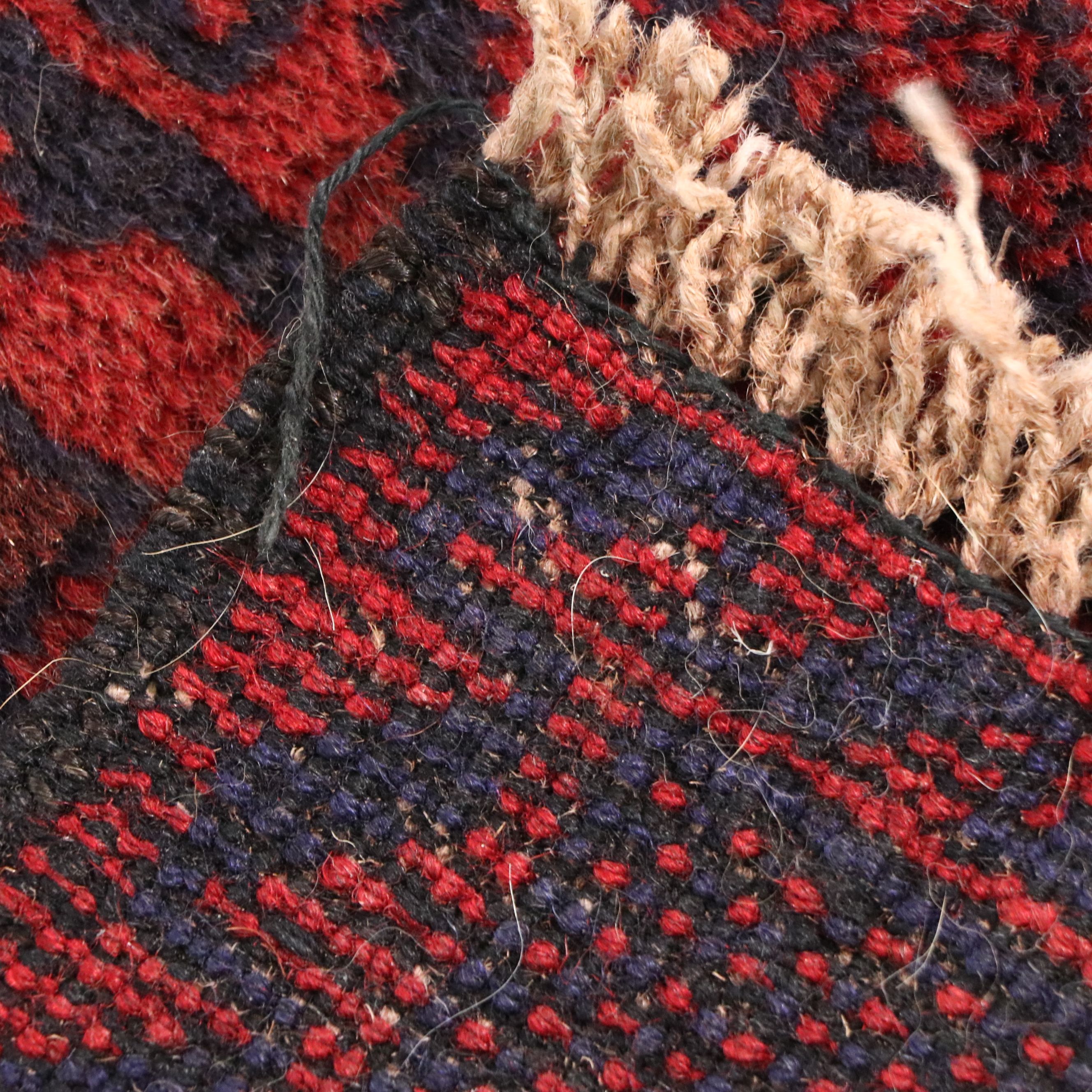 3' x 4'7 Hand-Knotted Afghan Baluch Prayer Rug