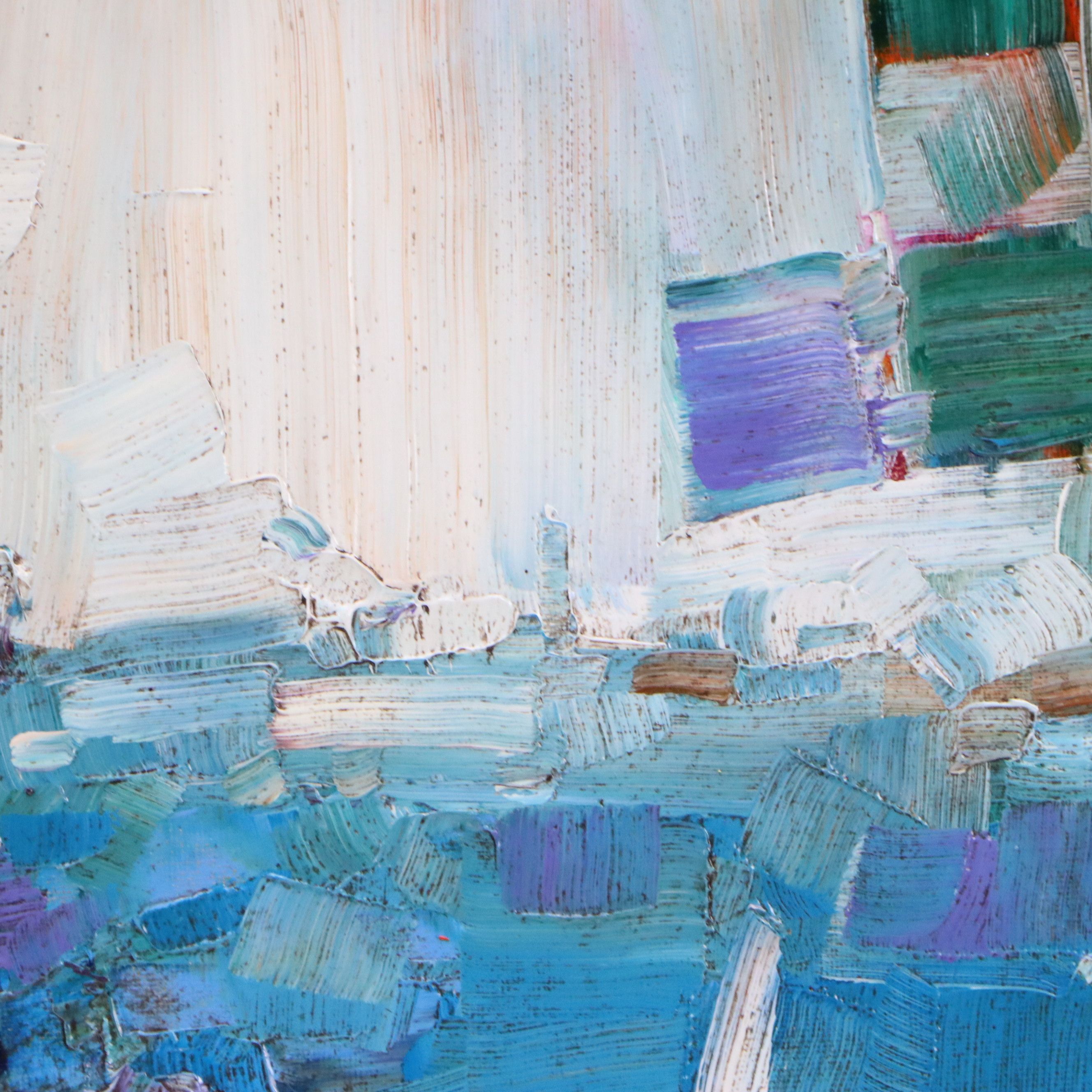 Serguei Novitchkov Oil Painting "Newport Beach, California," 2026