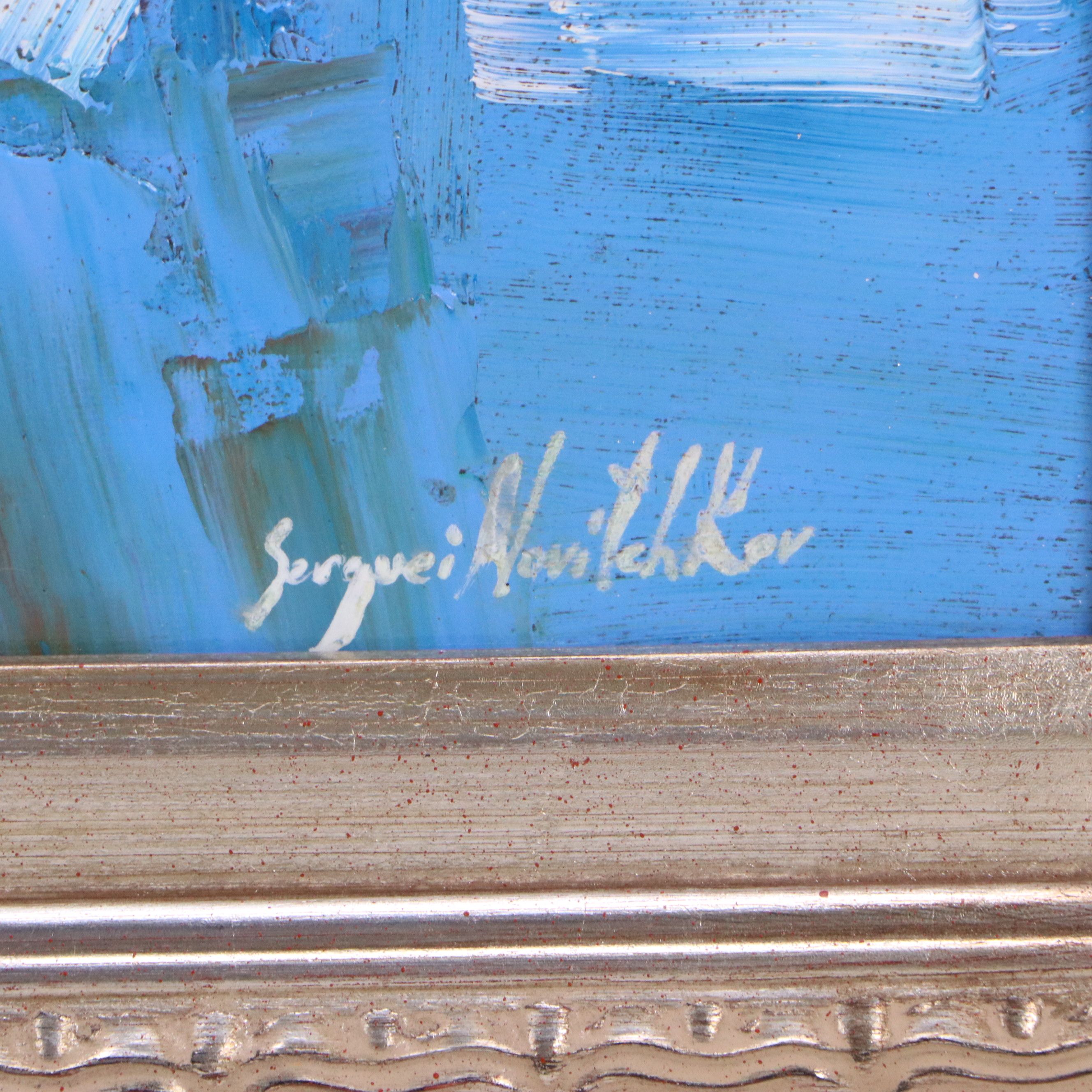 Serguei Novitchkov Oil Painting "Newport Beach, California," 2026