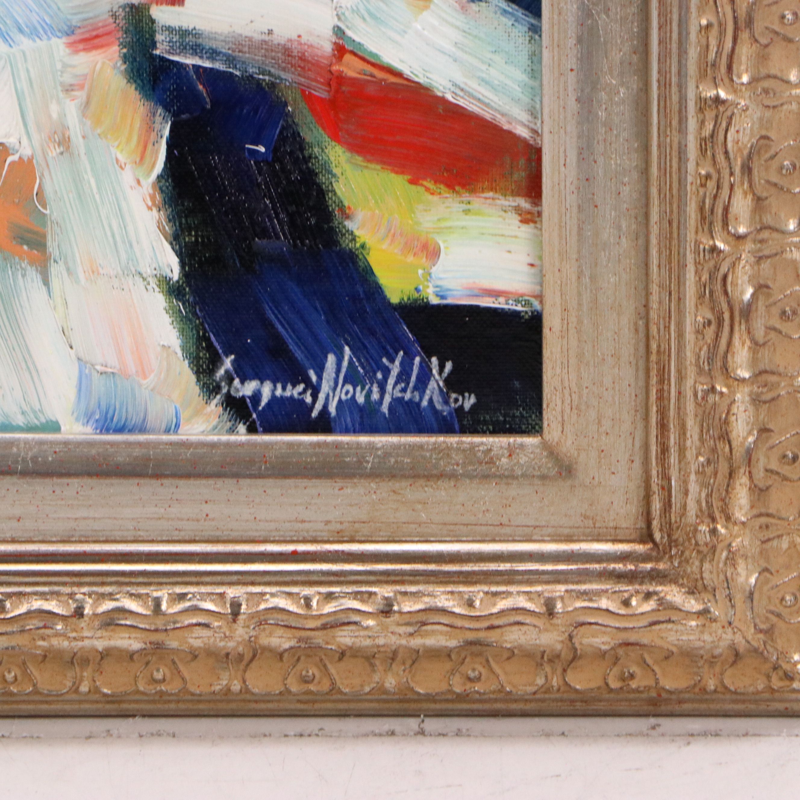 Serguei Novitchkov Oil Painting "Lake Avenue, Pasadena, California," 2026