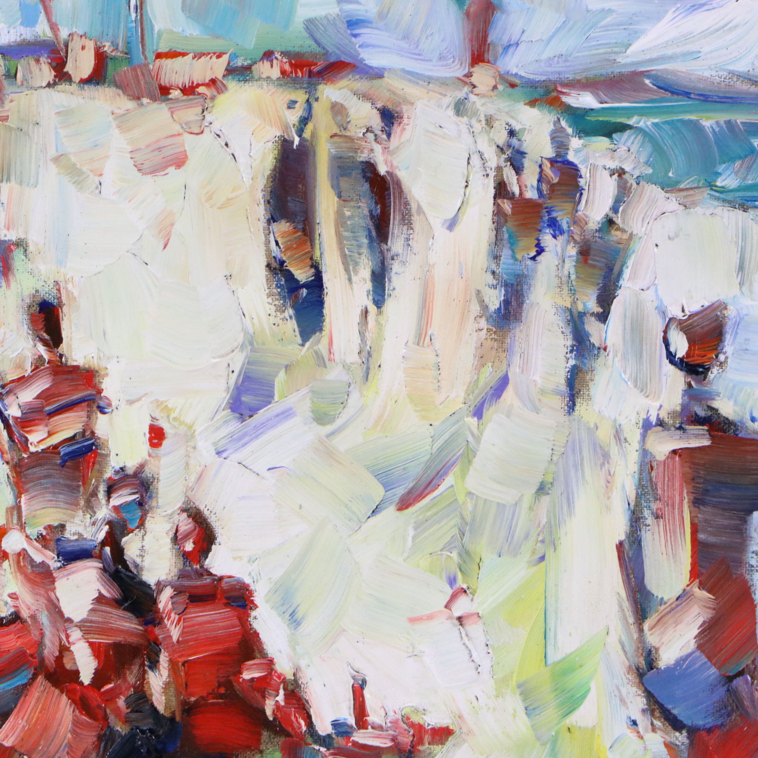 Serguei Novitchkov Oil Painting "San Diego, California," 2026